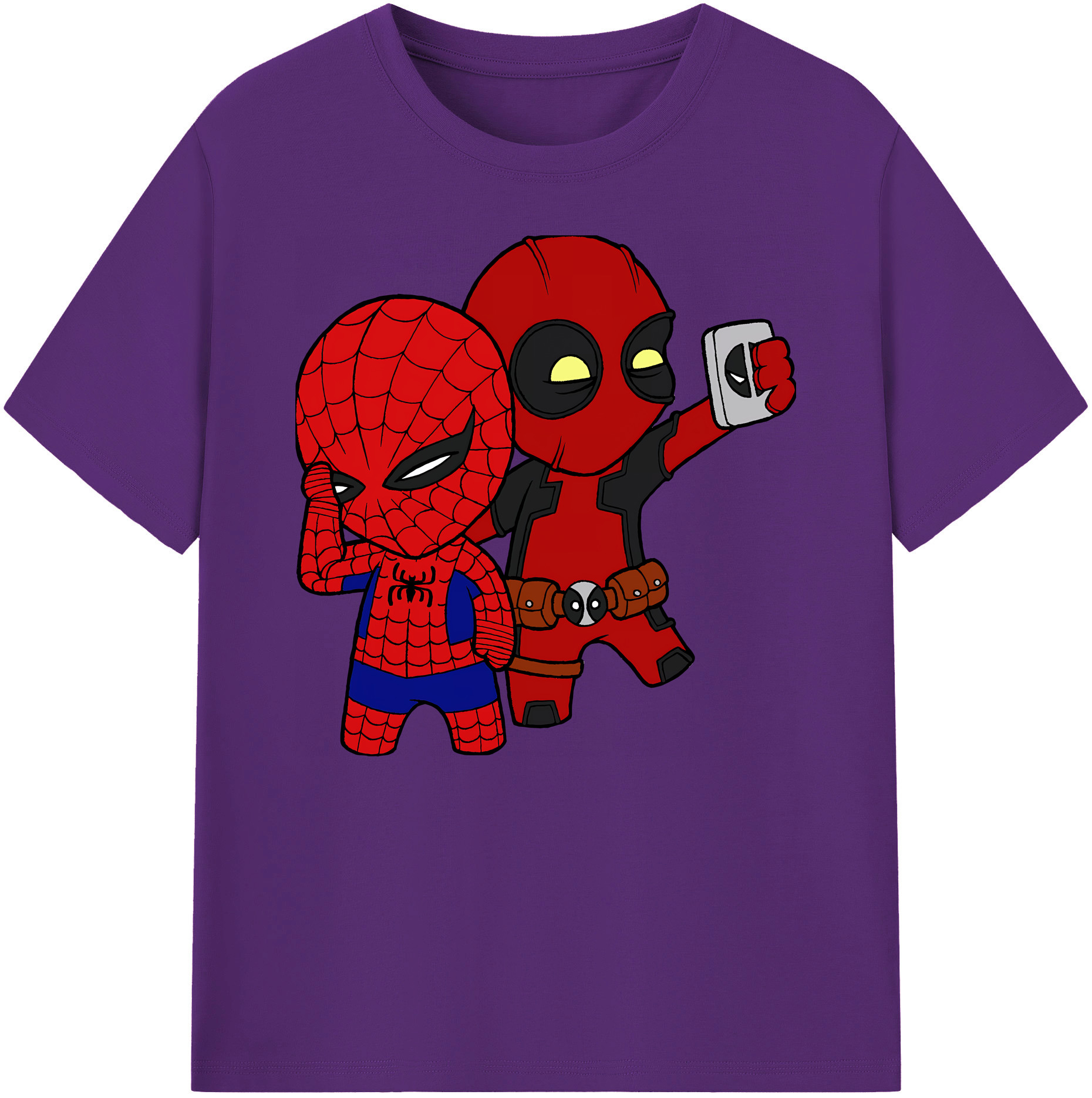 （画像用） Deadpool デッドプール 綿100％ メンズ半袖Tシャツ｜肌触りやわらか＆通気性