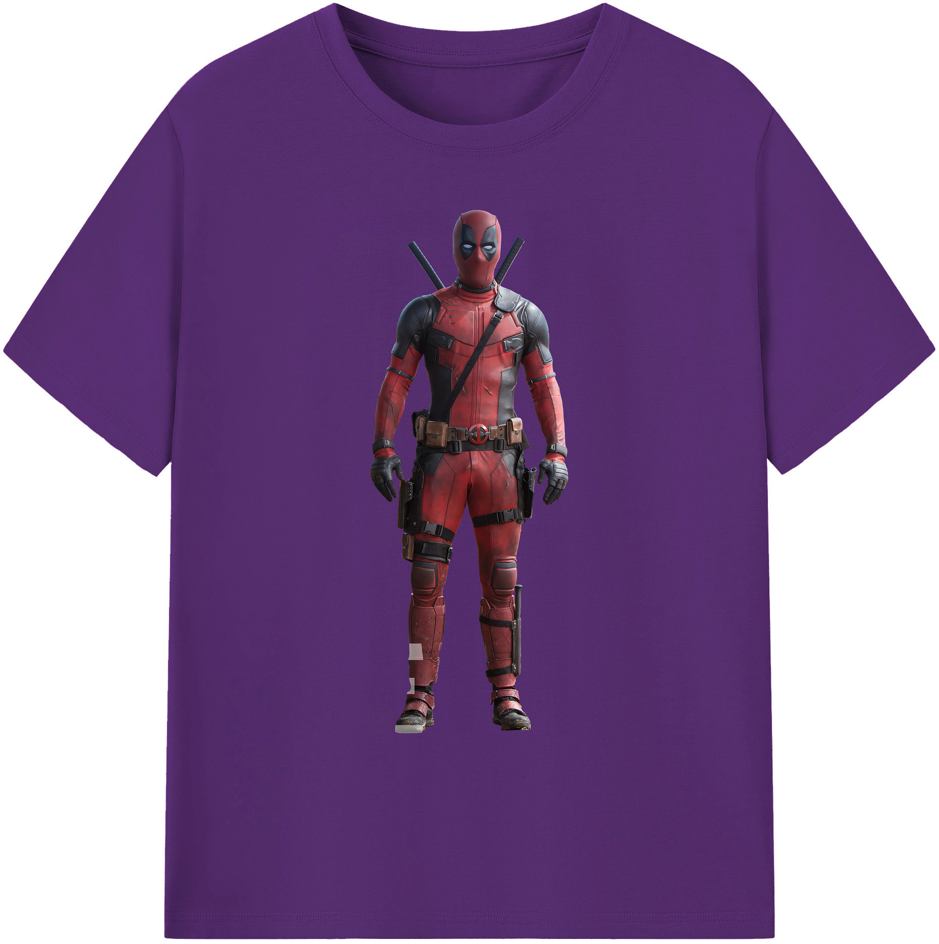 （画像用） Deadpool デッドプール 綿100％ メンズ半袖Tシャツ｜肌触りやわらか＆通気性