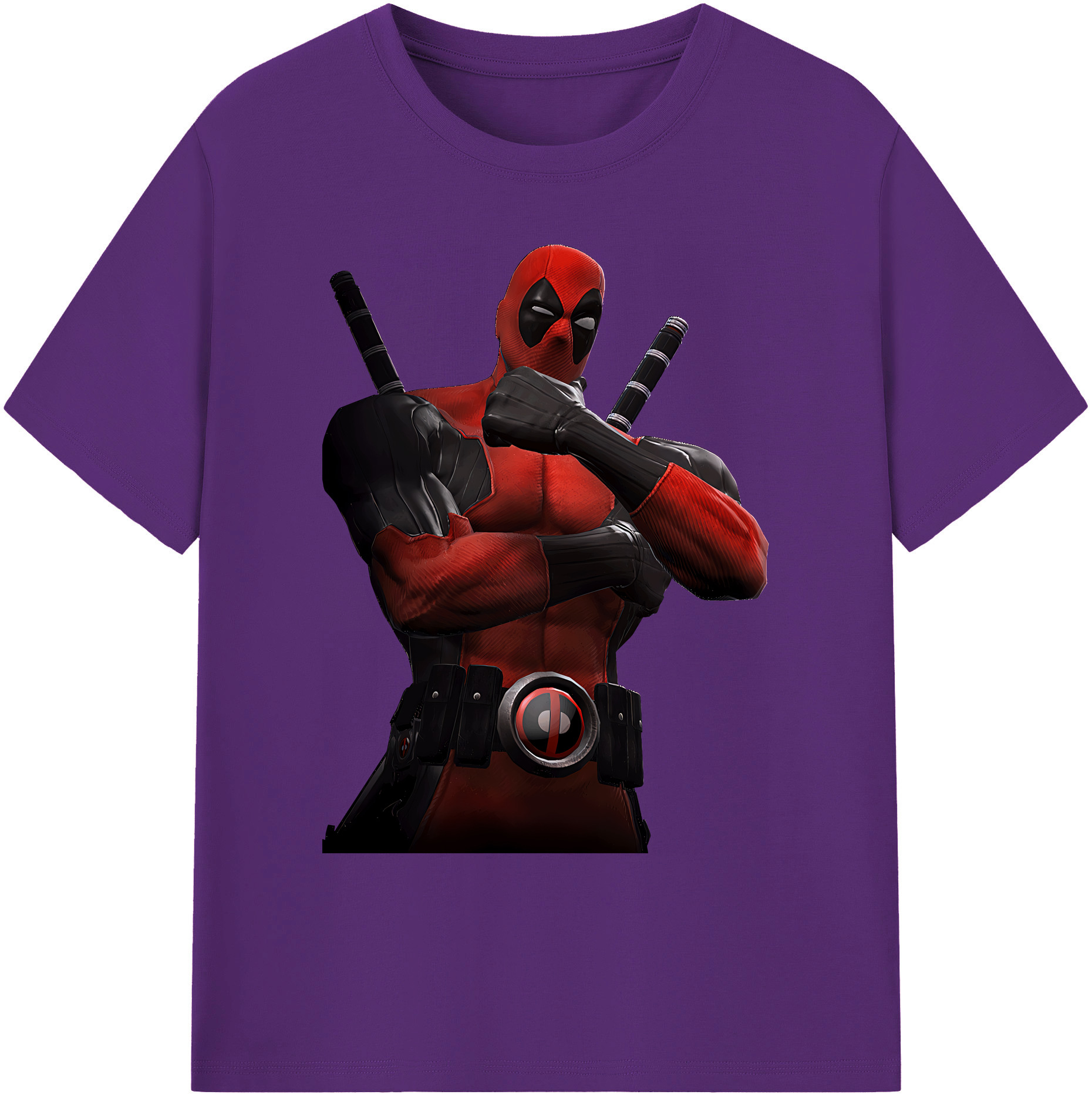 （画像用） Deadpool デッドプール 綿100％ メンズ半袖Tシャツ｜肌触りやわらか＆通気性
