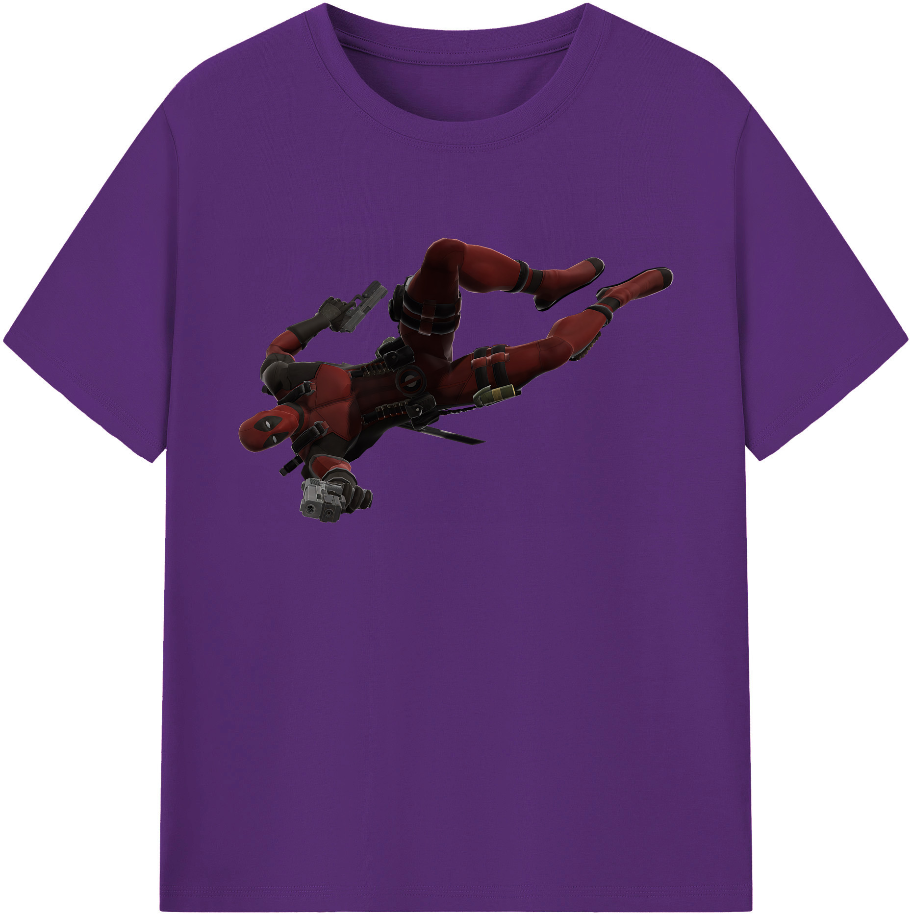 （画像用） Deadpool デッドプール 綿100％ メンズ半袖Tシャツ｜肌触りやわらか＆通気性
