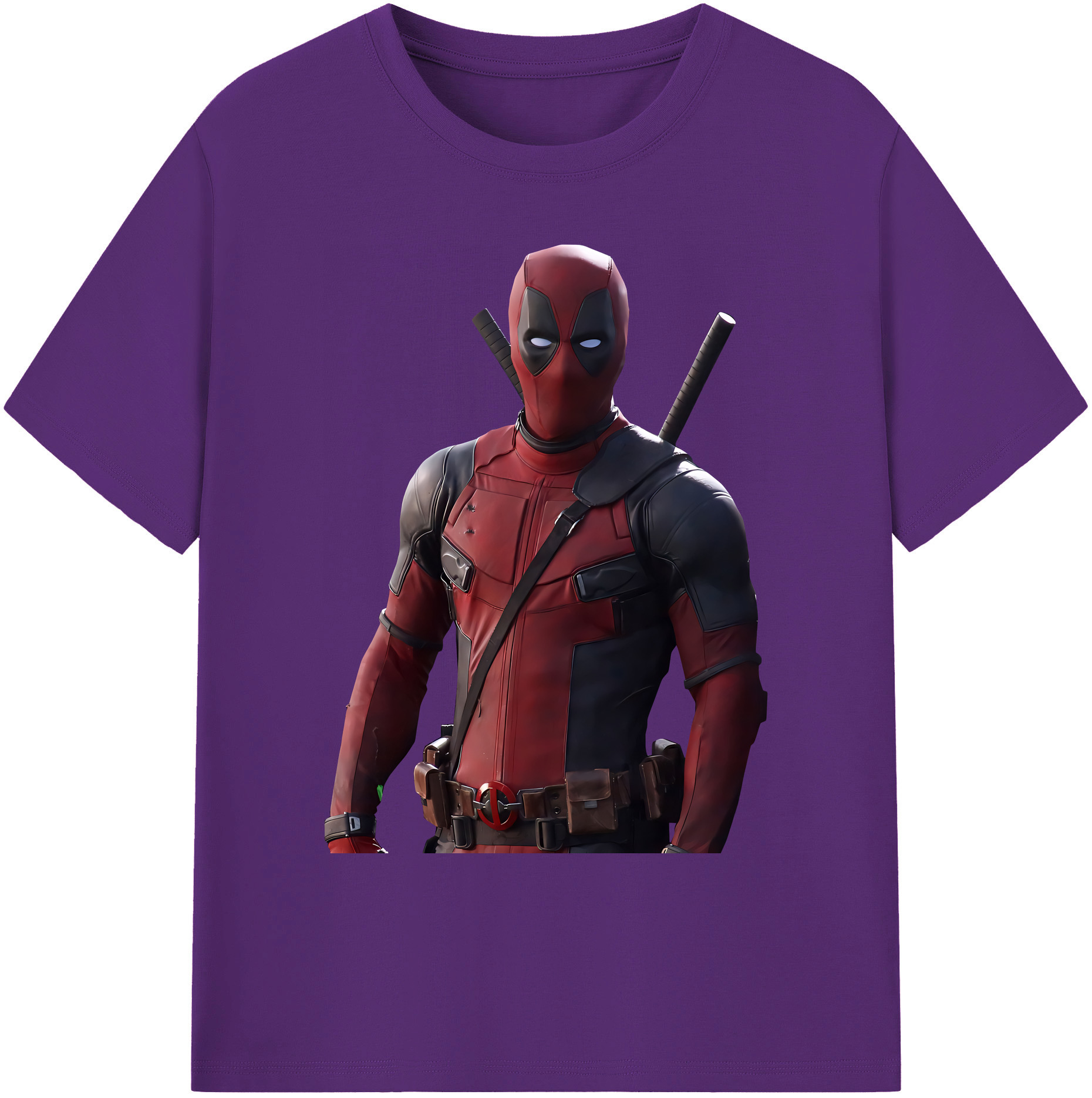 （画像用） Deadpool デッドプール 綿100％ メンズ半袖Tシャツ｜肌触りやわらか＆通気性