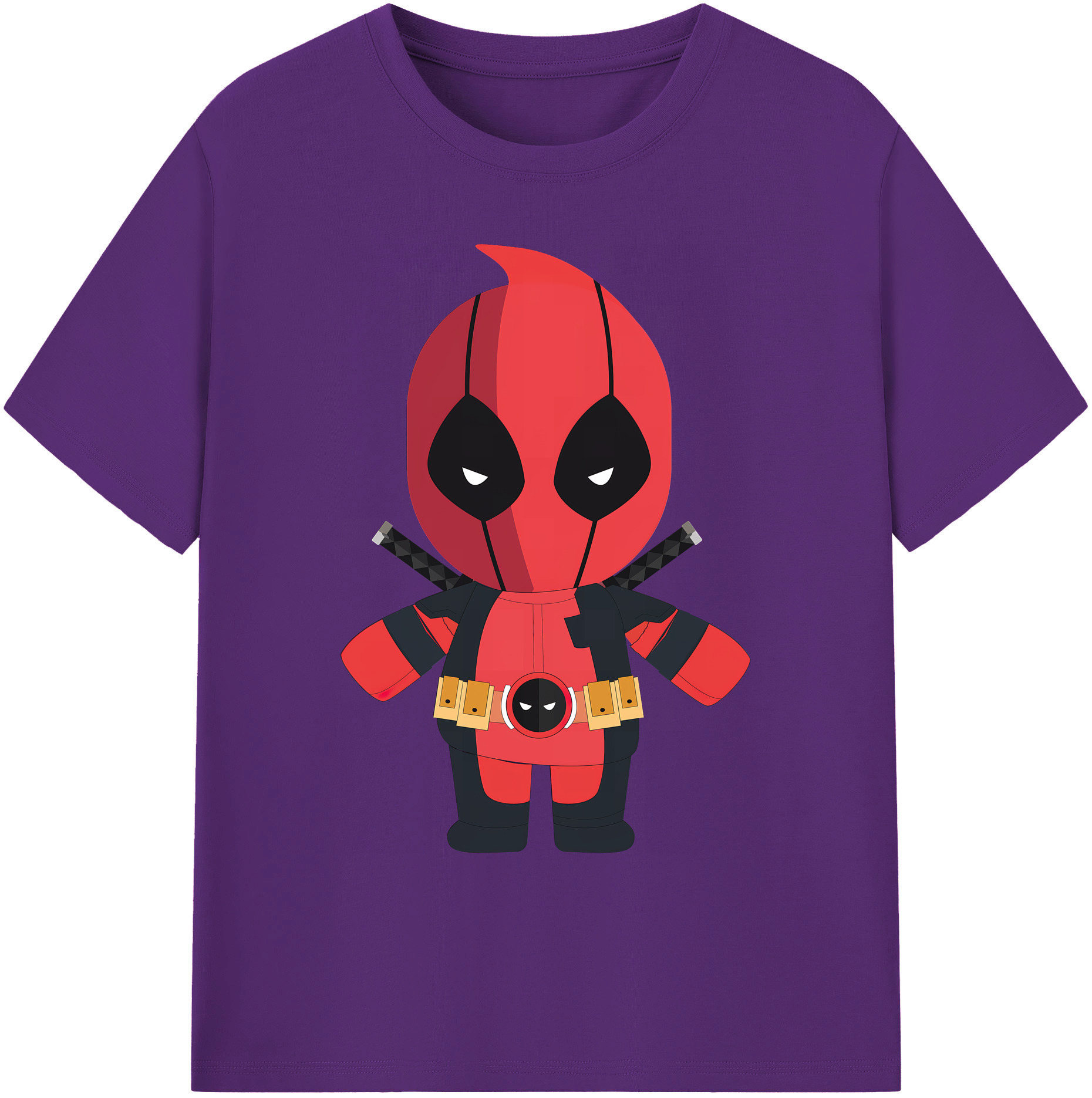 （画像用） Deadpool デッドプール 綿100％ メンズ半袖Tシャツ｜肌触りやわらか＆通気性
