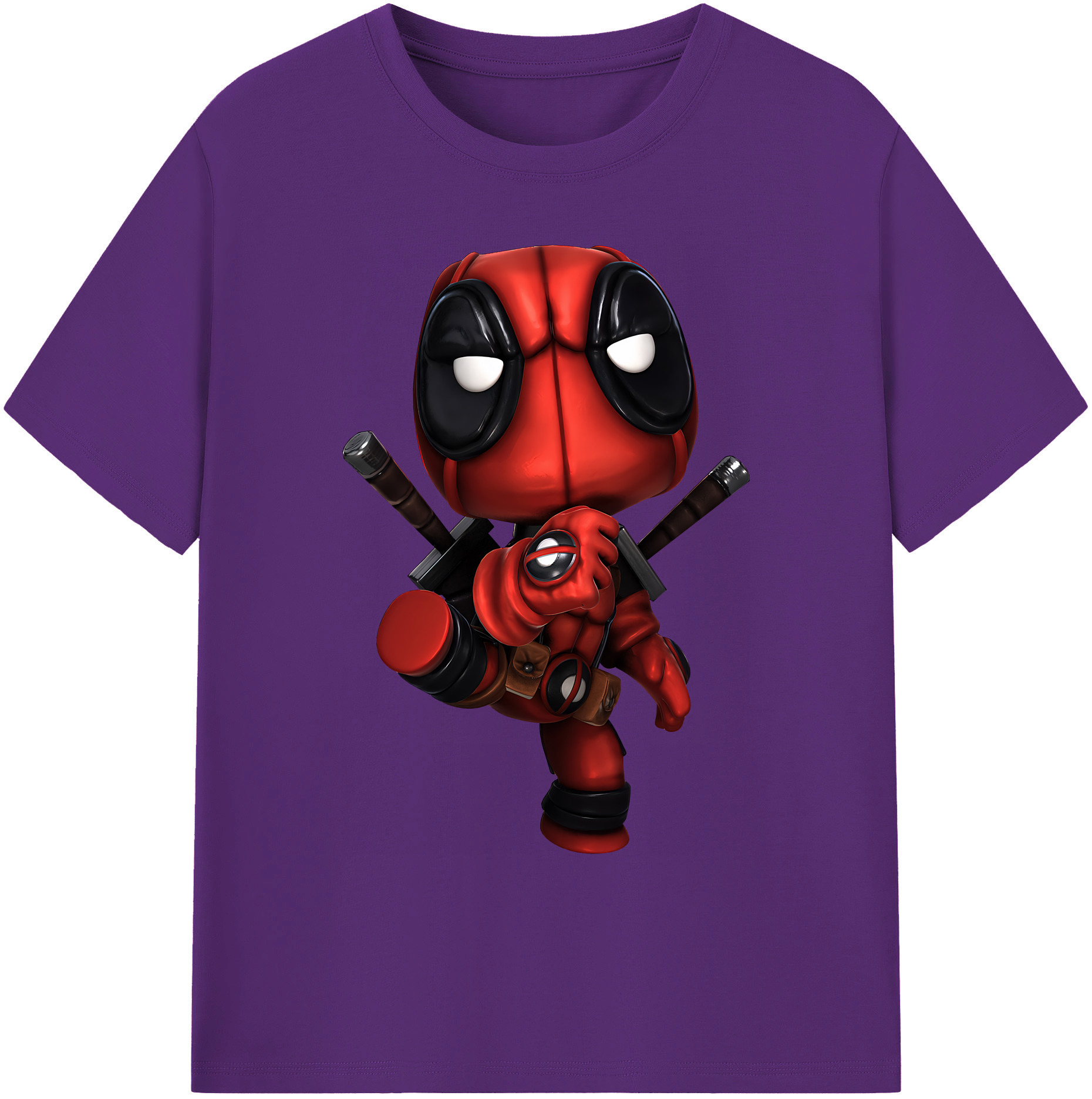 （画像用） Deadpool デッドプール 綿100％ メンズ半袖Tシャツ｜肌触りやわらか＆通気性