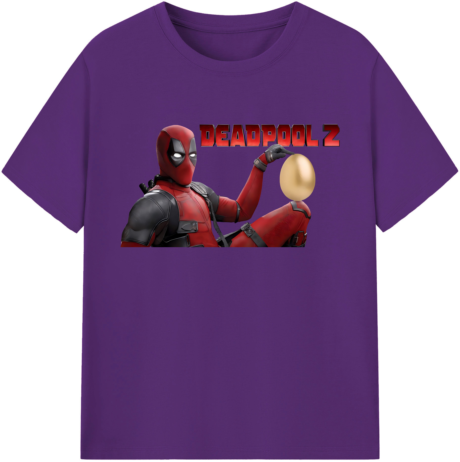 （画像用） Deadpool デッドプール 綿100％ メンズ半袖Tシャツ｜肌触りやわらか＆通気性