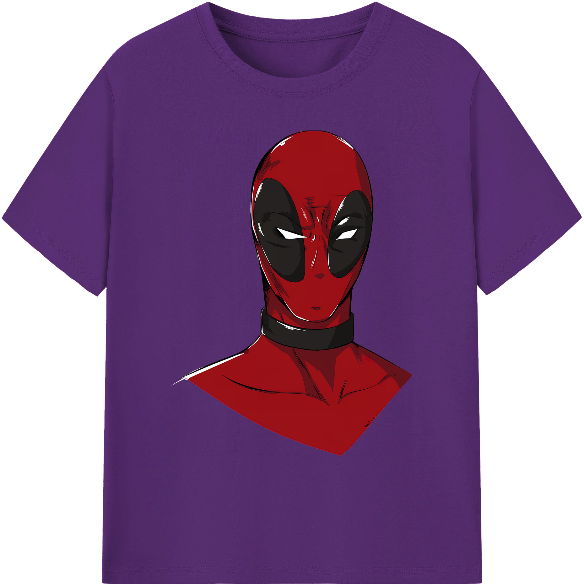 （画像用） Deadpool デッドプール 綿100％ メンズ半袖Tシャツ｜肌触りやわらか＆通気性