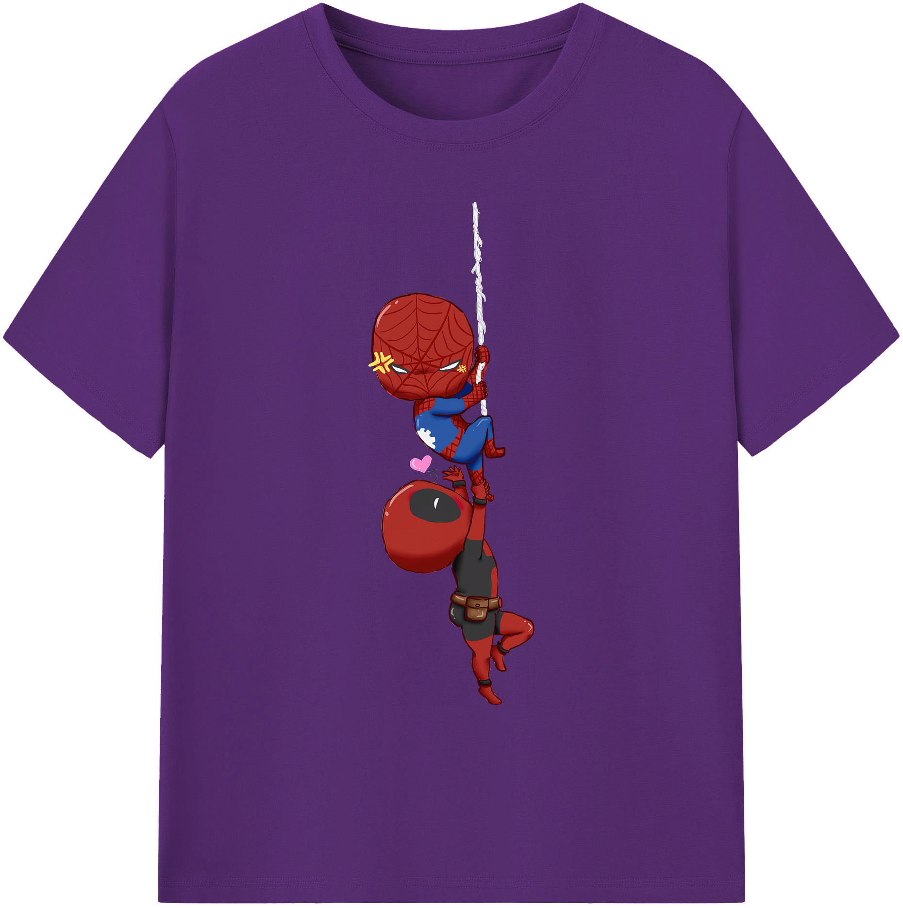 （画像用） Deadpool デッドプール 綿100％ メンズ半袖Tシャツ｜肌触りやわらか＆通気性