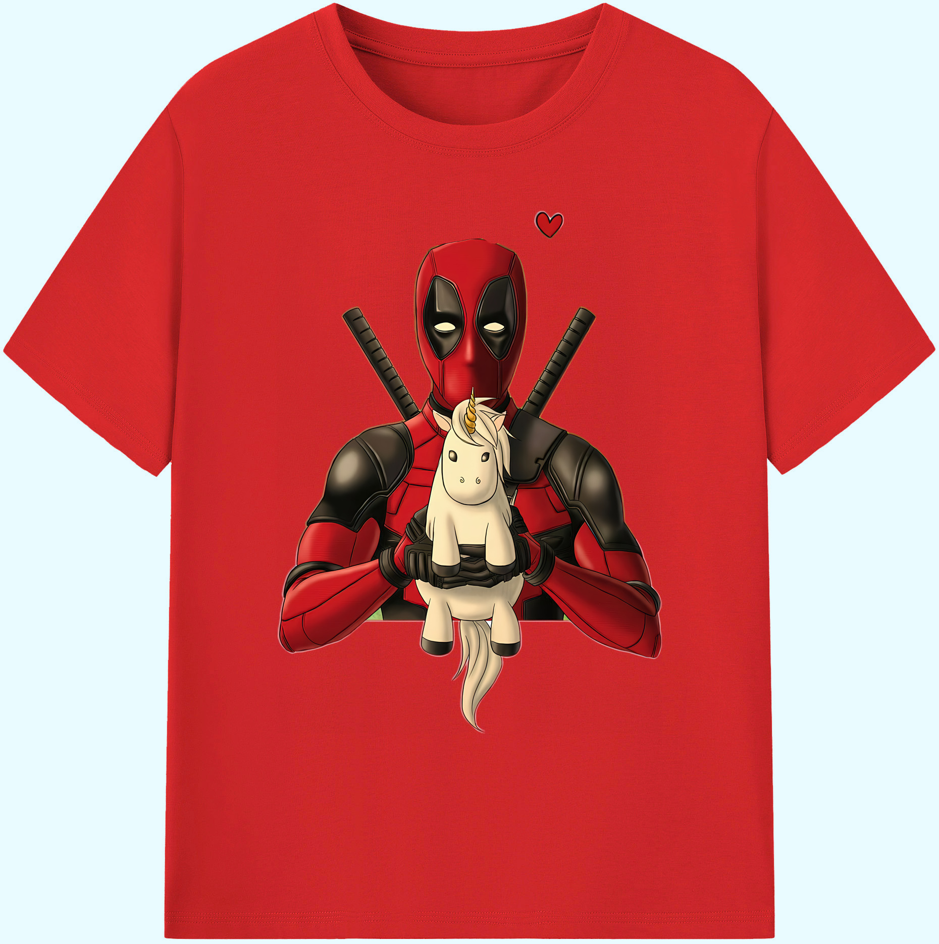 （画像用） Deadpool デッドプール 綿100％ メンズ半袖Tシャツ｜肌触りやわらか＆通気性