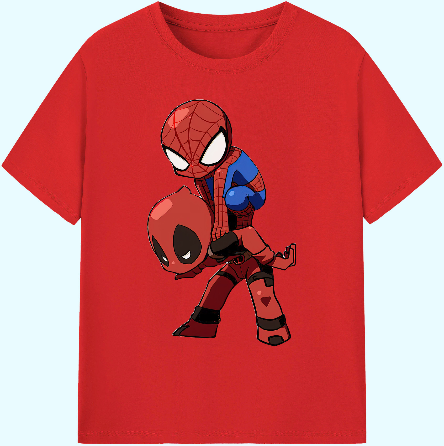 （画像用） Deadpool デッドプール 綿100％ メンズ半袖Tシャツ｜肌触りやわらか＆通気性