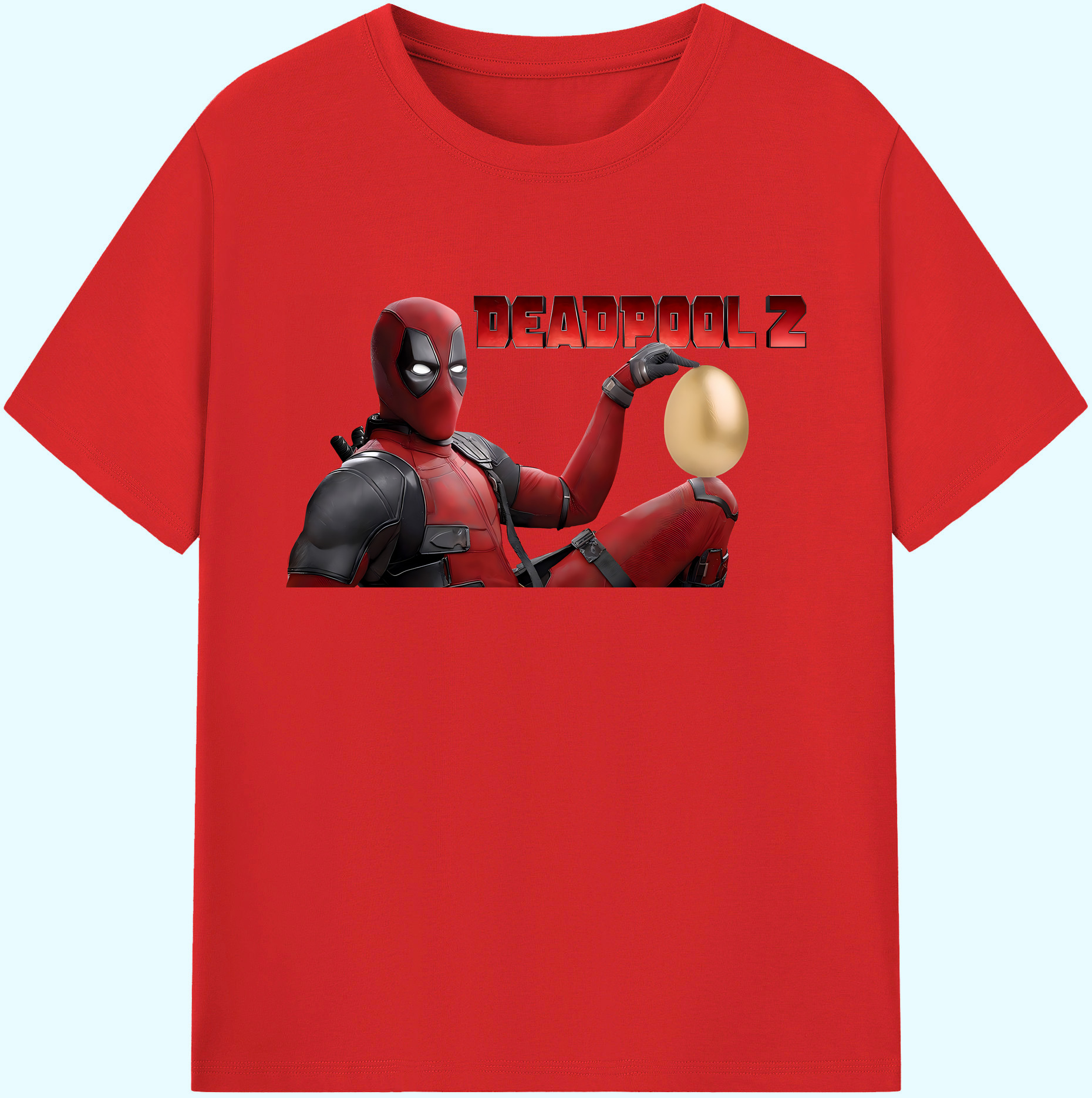 （画像用） Deadpool デッドプール 綿100％ メンズ半袖Tシャツ｜肌触りやわらか＆通気性