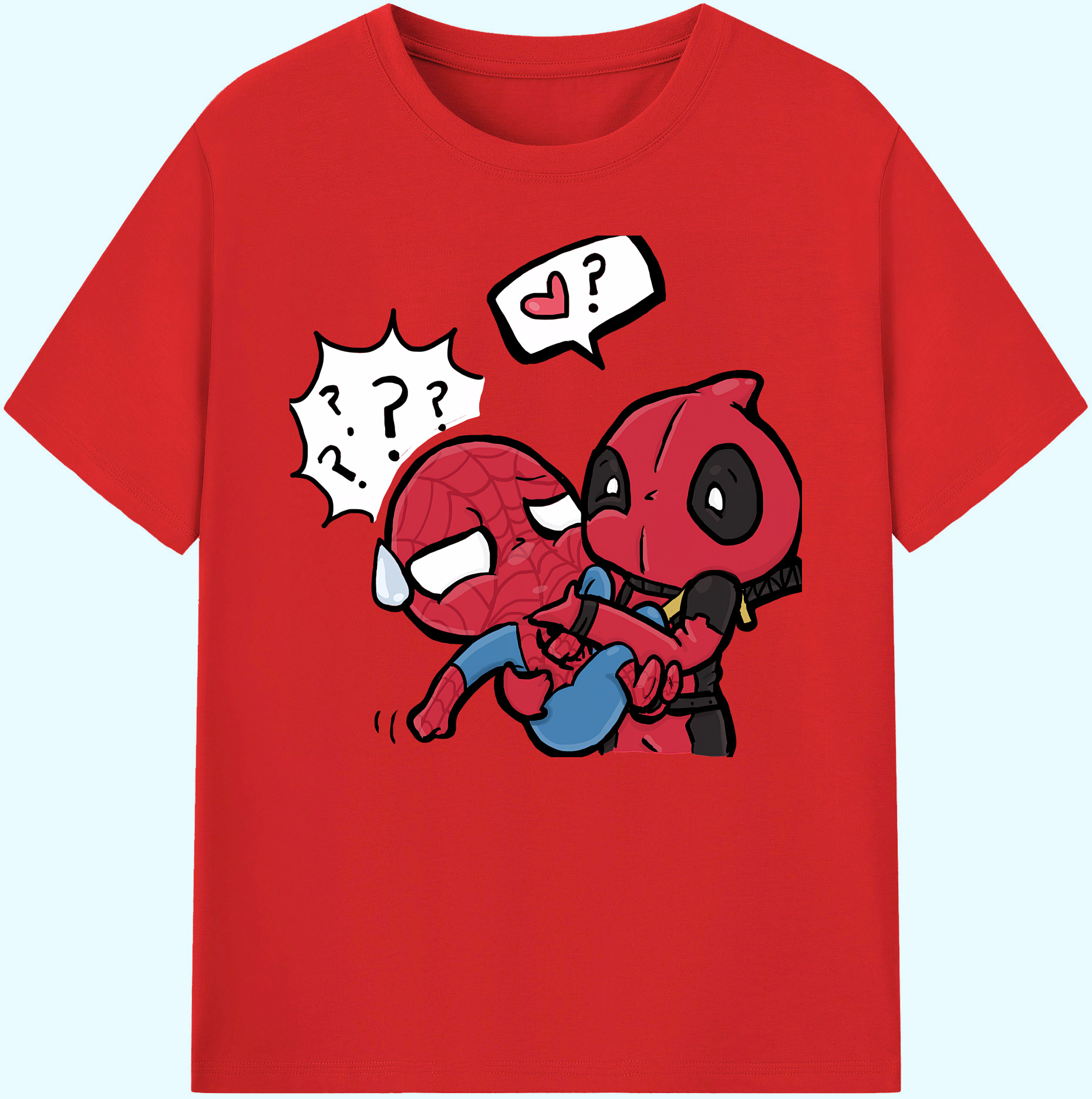 （画像用） Deadpool デッドプール 綿100％ メンズ半袖Tシャツ｜肌触りやわらか＆通気性