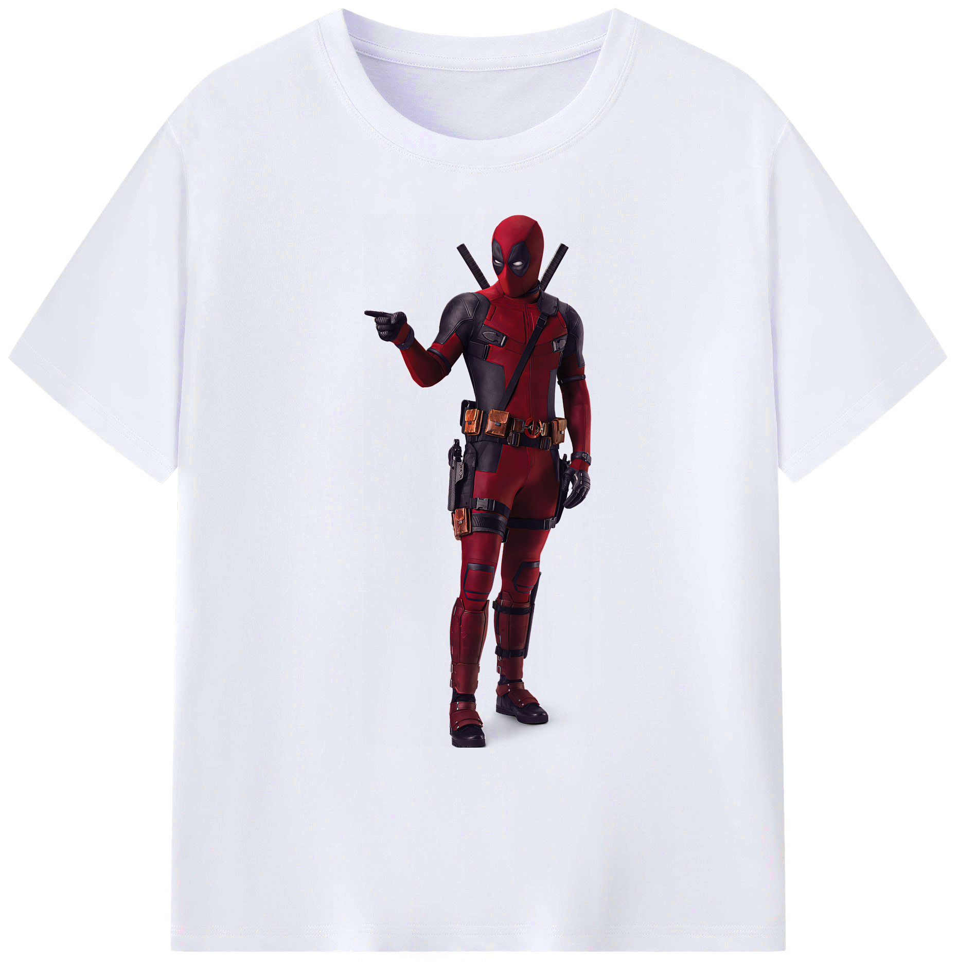 （画像用） Deadpool デッドプール 綿100％ メンズ半袖Tシャツ｜肌触りやわらか＆通気性