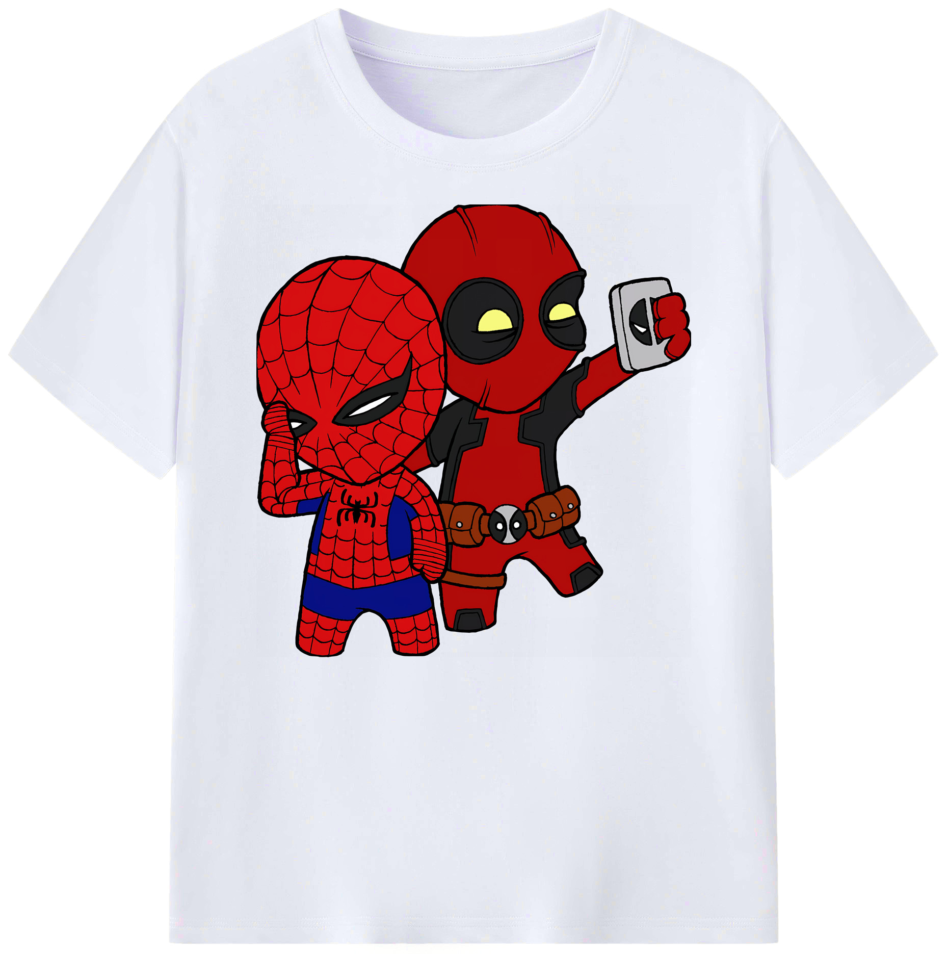 （画像用） Deadpool デッドプール 綿100％ メンズ半袖Tシャツ｜肌触りやわらか＆通気性
