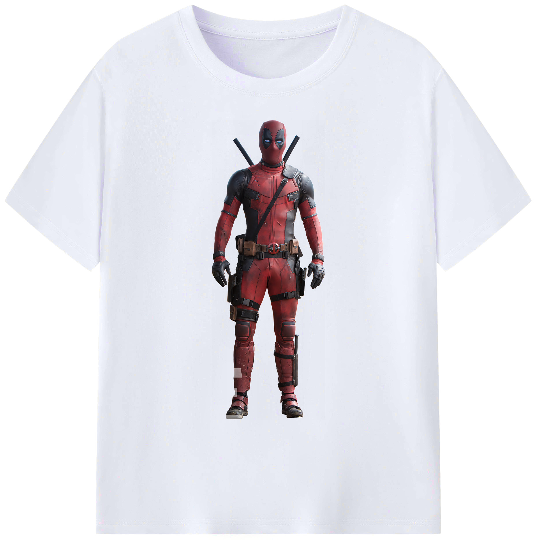 （画像用） Deadpool デッドプール 綿100％ メンズ半袖Tシャツ｜肌触りやわらか＆通気性