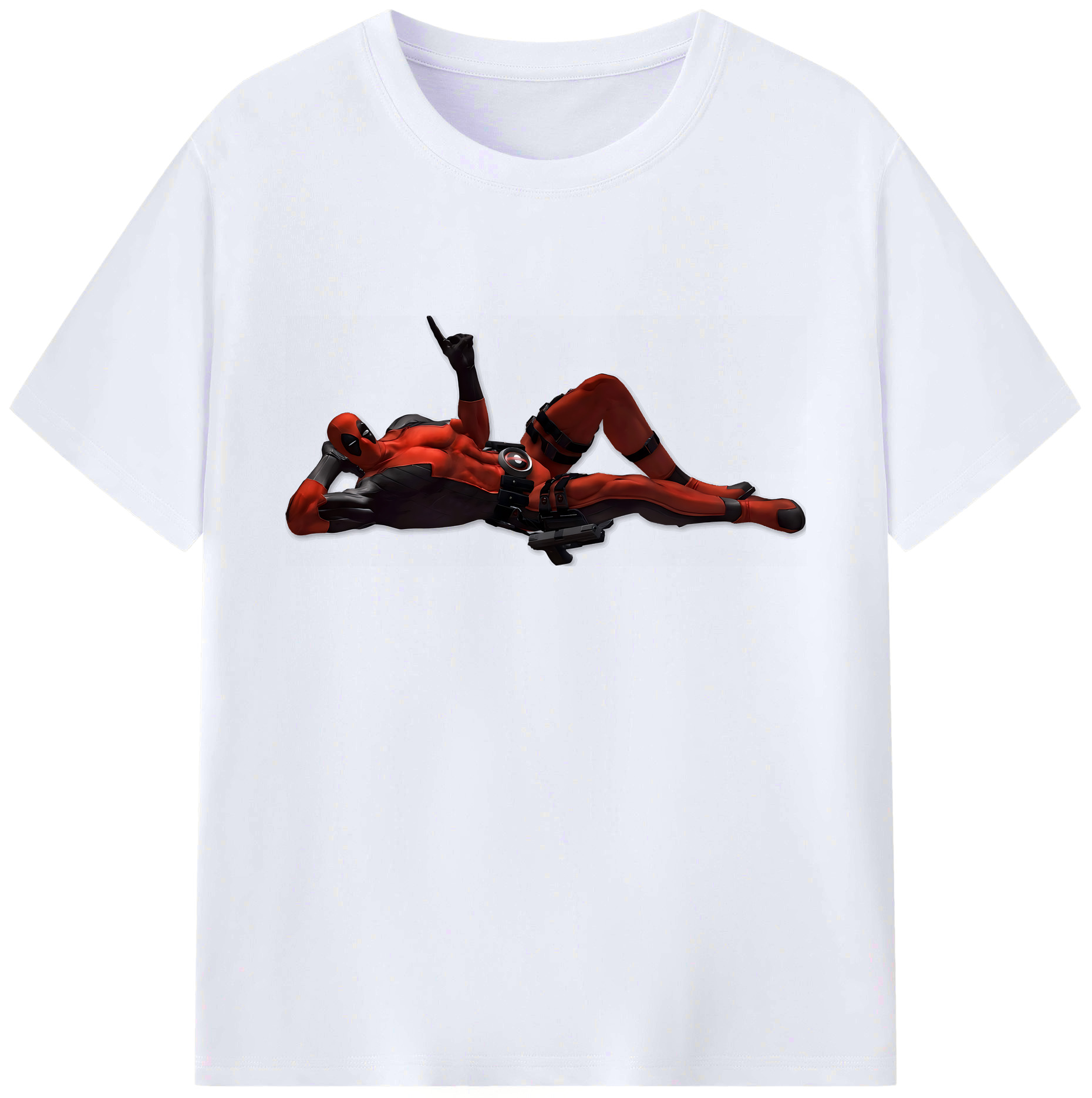 （画像用） Deadpool デッドプール 綿100％ メンズ半袖Tシャツ｜肌触りやわらか＆通気性