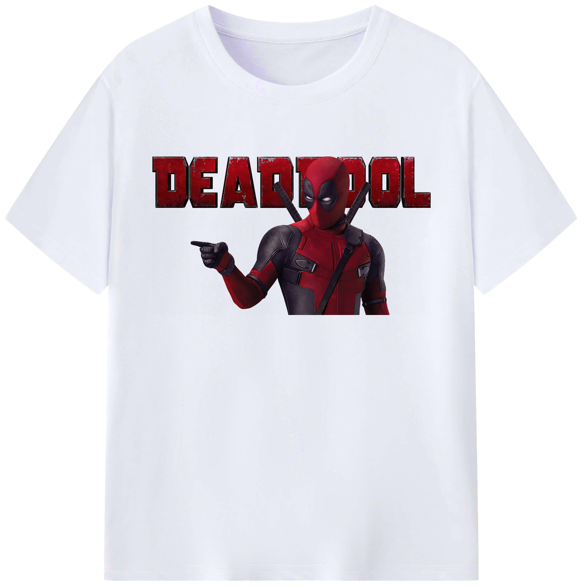（画像用） Deadpool デッドプール 綿100％ メンズ半袖Tシャツ｜肌触りやわらか＆通気性