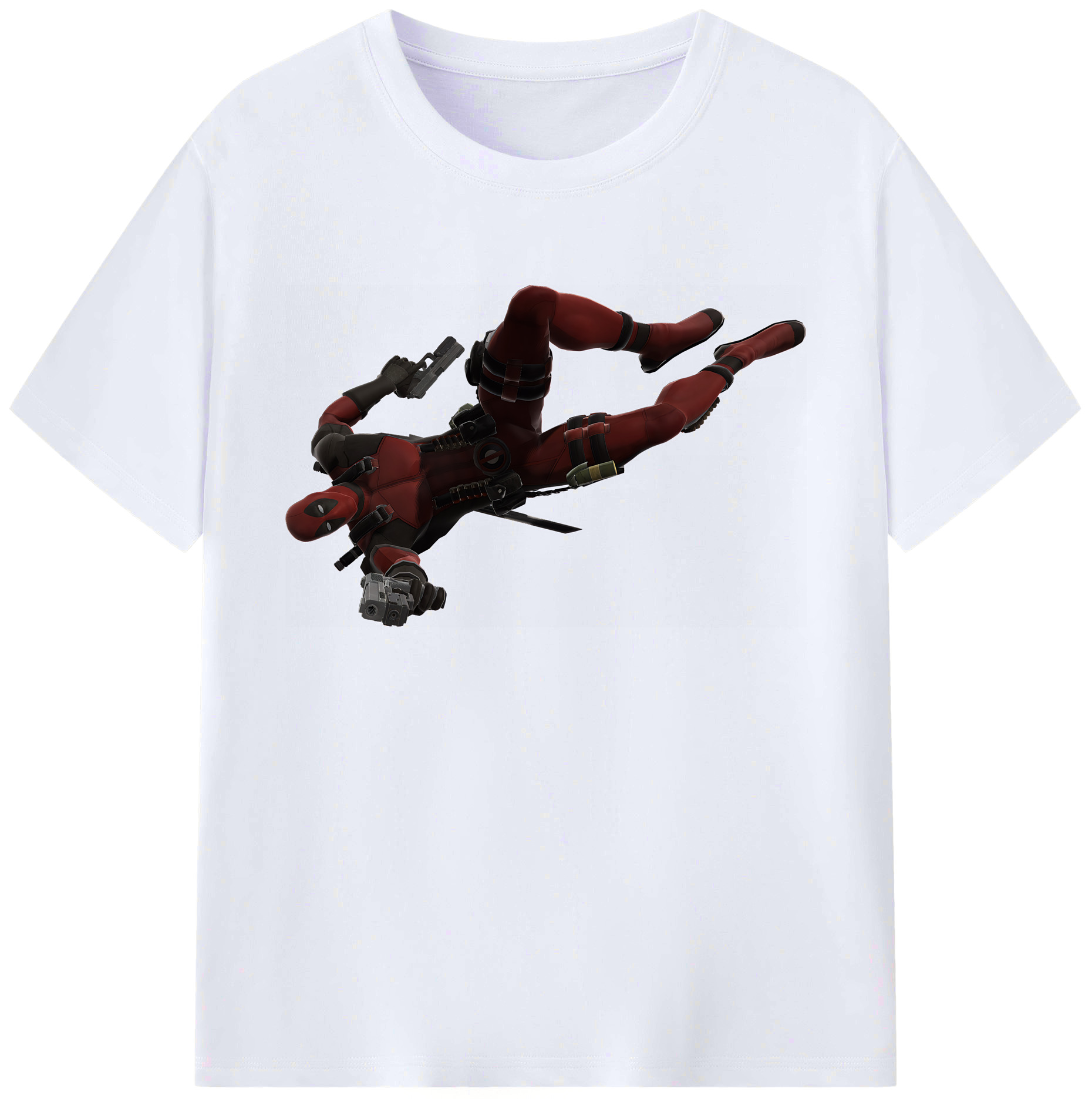（画像用） Deadpool デッドプール 綿100％ メンズ半袖Tシャツ｜肌触りやわらか＆通気性