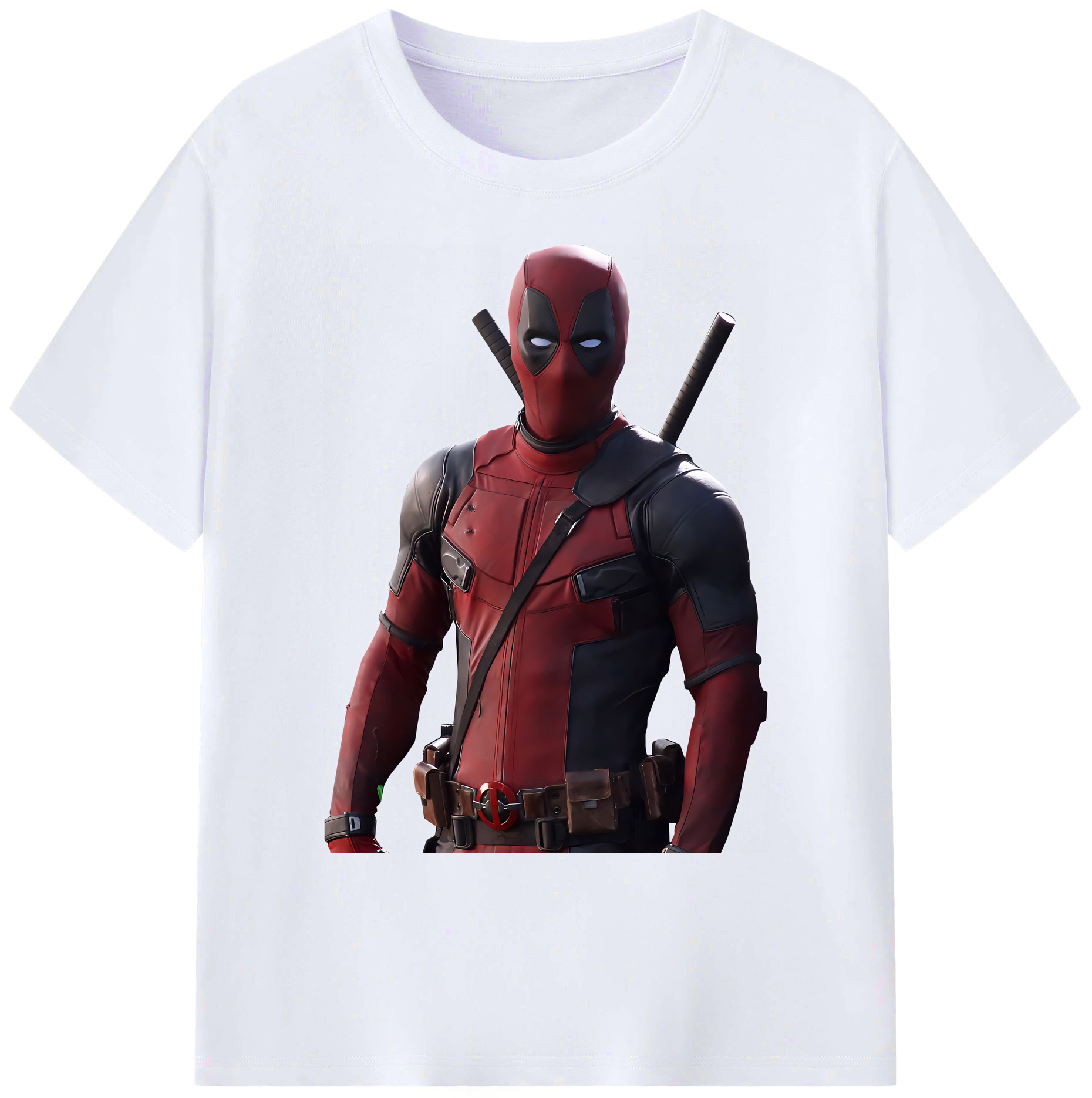 （画像用） Deadpool デッドプール 綿100％ メンズ半袖Tシャツ｜肌触りやわらか＆通気性