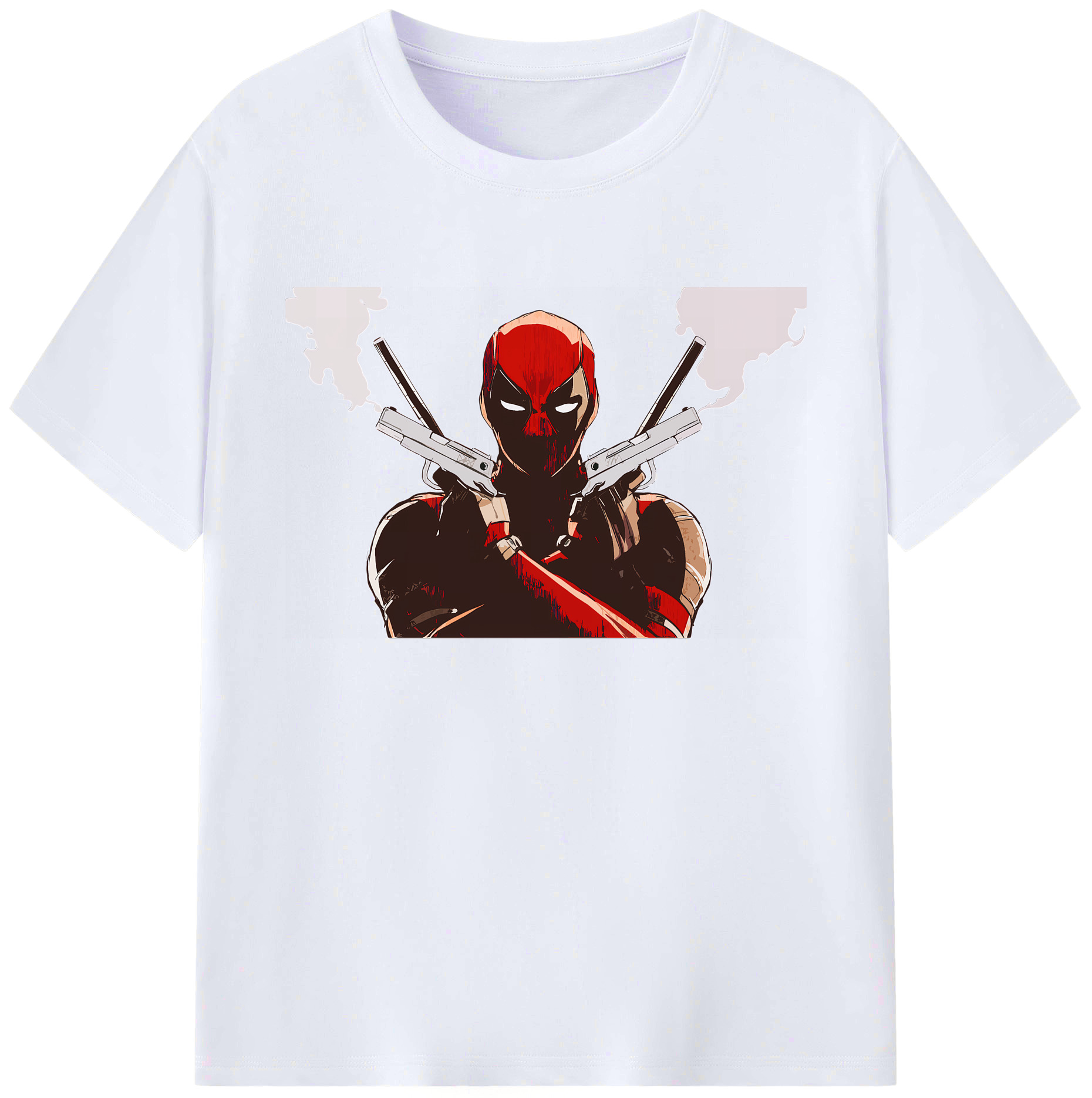 （画像用） Deadpool デッドプール 綿100％ メンズ半袖Tシャツ｜肌触りやわらか＆通気性