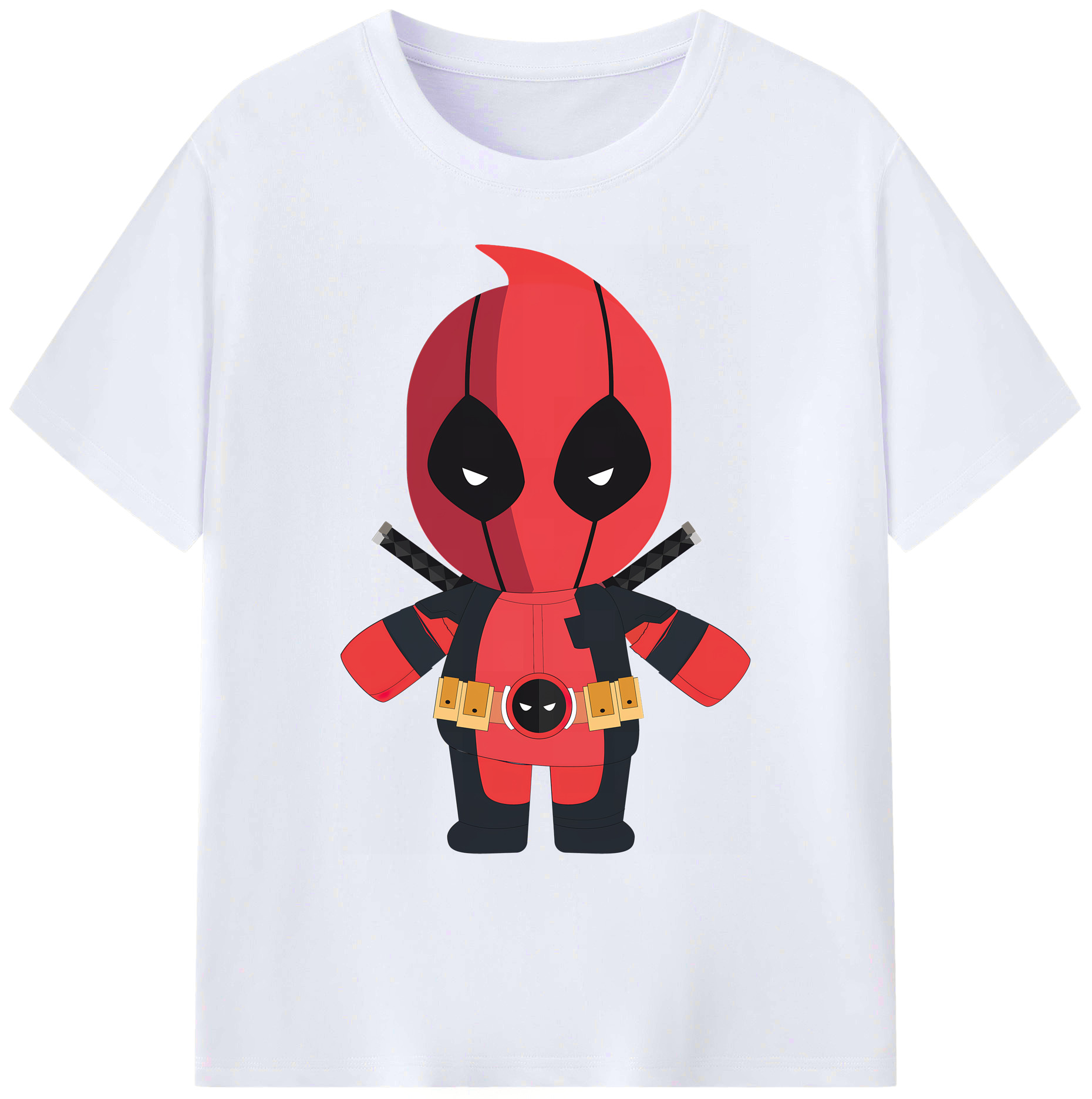 （画像用） Deadpool デッドプール 綿100％ メンズ半袖Tシャツ｜肌触りやわらか＆通気性