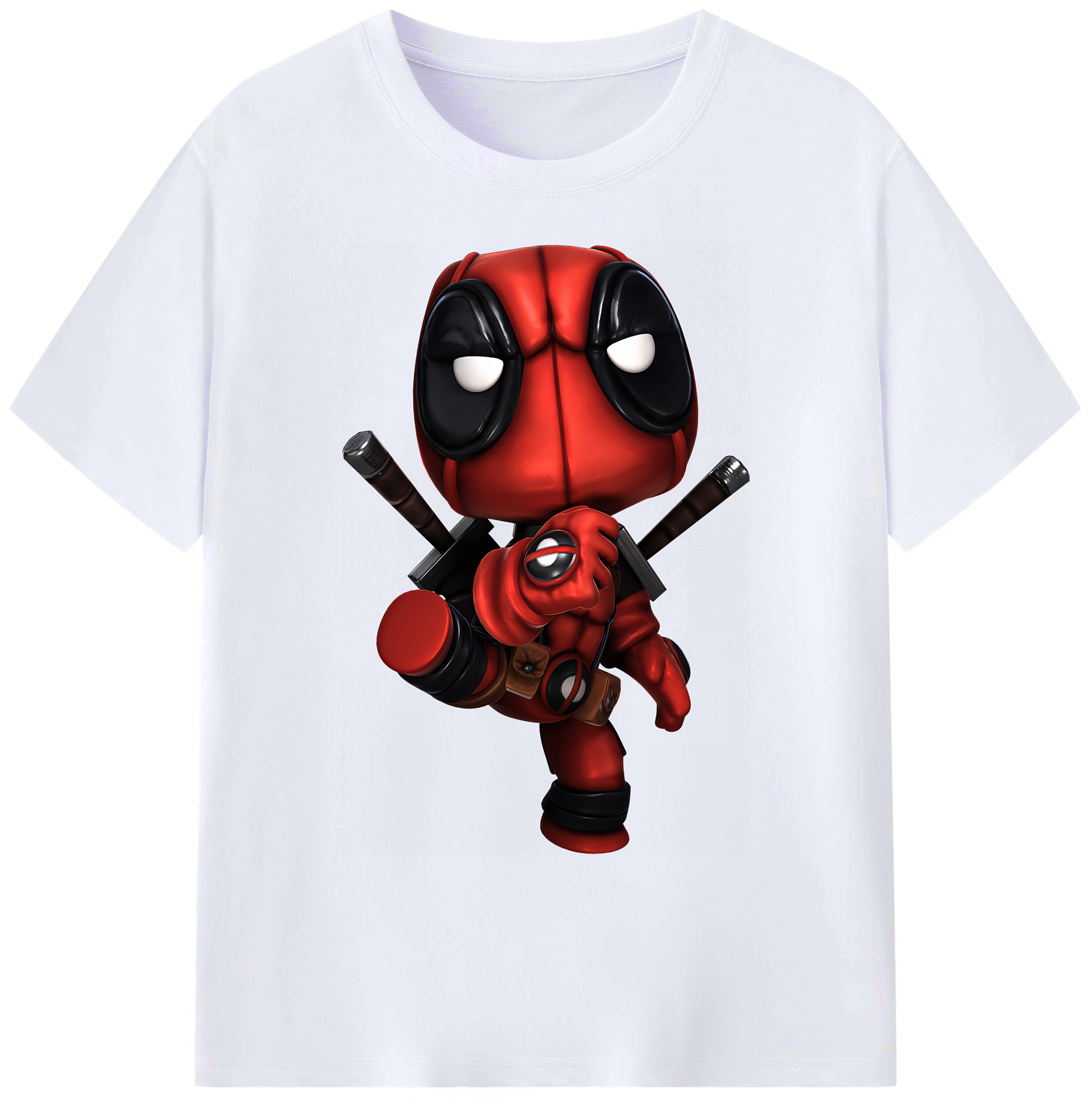 （画像用） Deadpool デッドプール 綿100％ メンズ半袖Tシャツ｜肌触りやわらか＆通気性