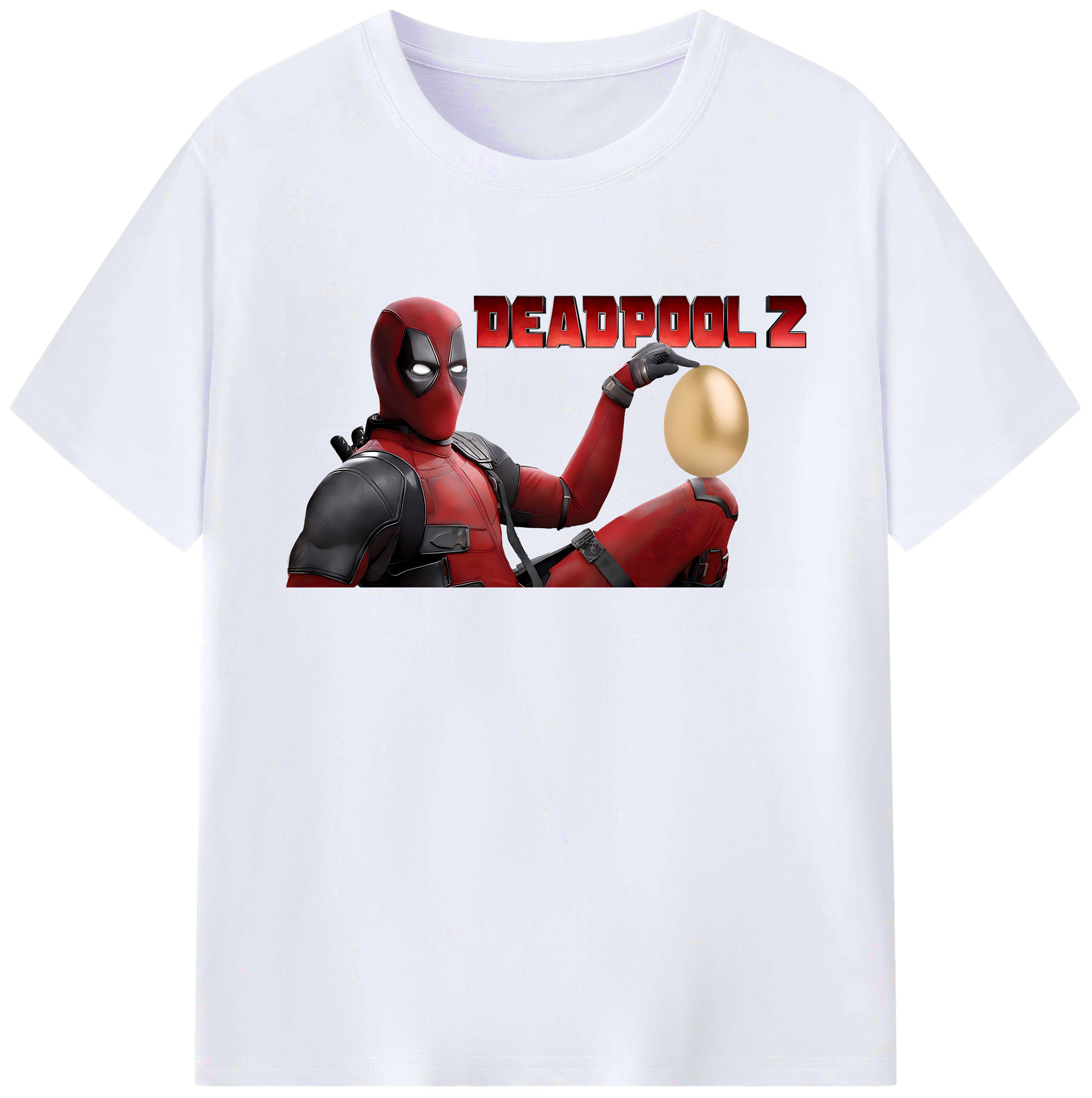 （画像用） Deadpool デッドプール 綿100％ メンズ半袖Tシャツ｜肌触りやわらか＆通気性