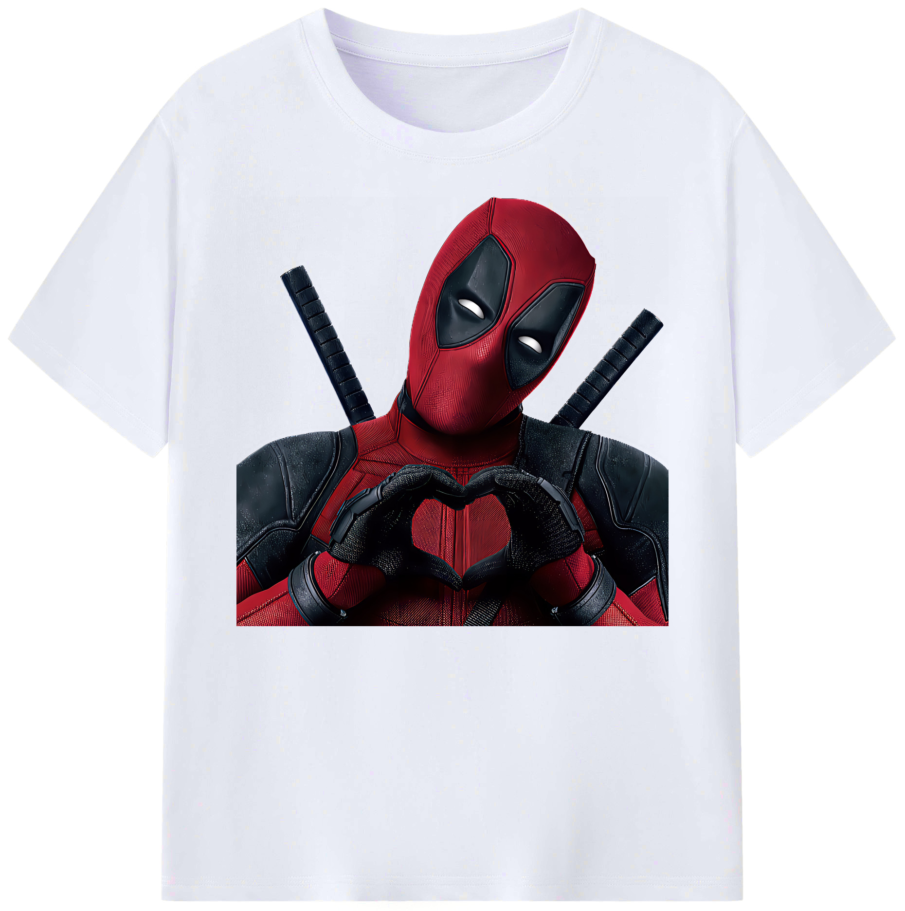 （画像用） Deadpool デッドプール 綿100％ メンズ半袖Tシャツ｜肌触りやわらか＆通気性
