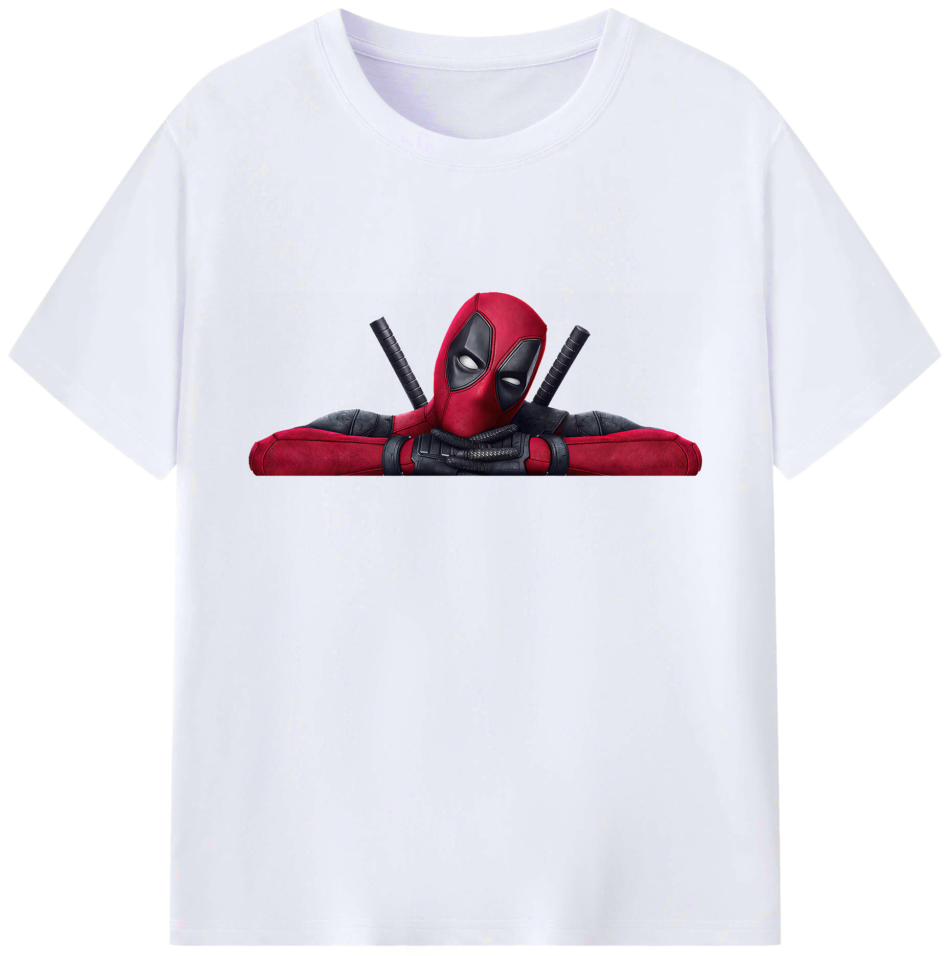 （画像用） Deadpool デッドプール 綿100％ メンズ半袖Tシャツ｜肌触りやわらか＆通気性