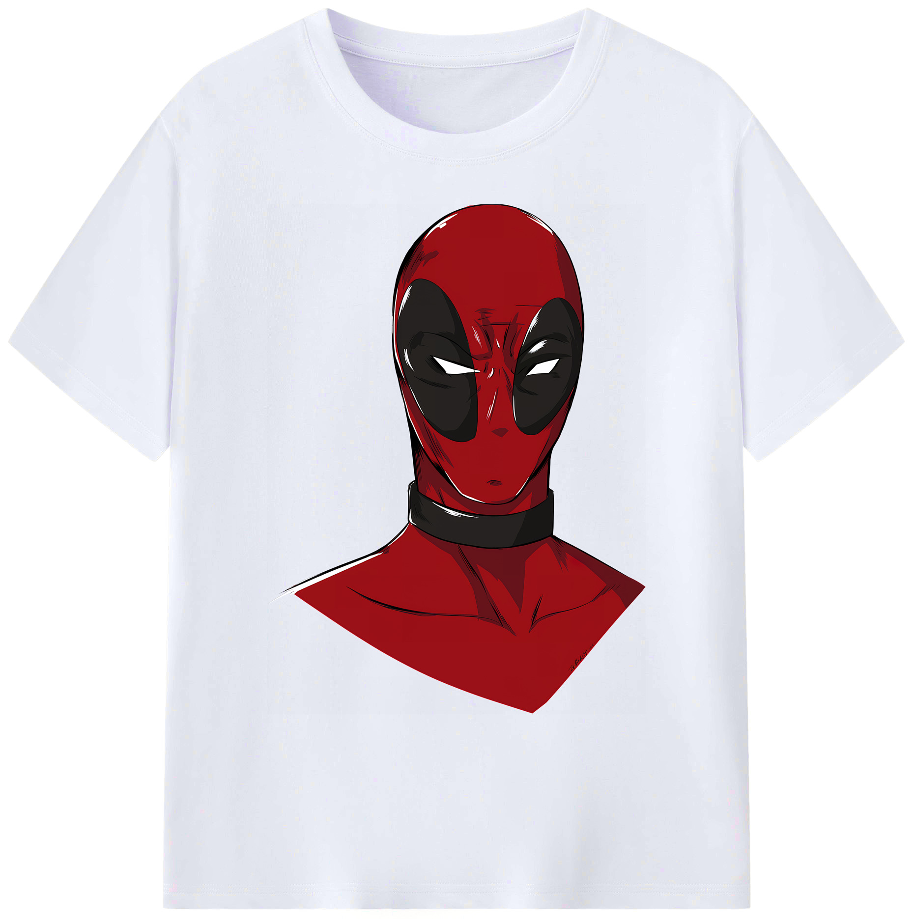 （画像用） Deadpool デッドプール 綿100％ メンズ半袖Tシャツ｜肌触りやわらか＆通気性