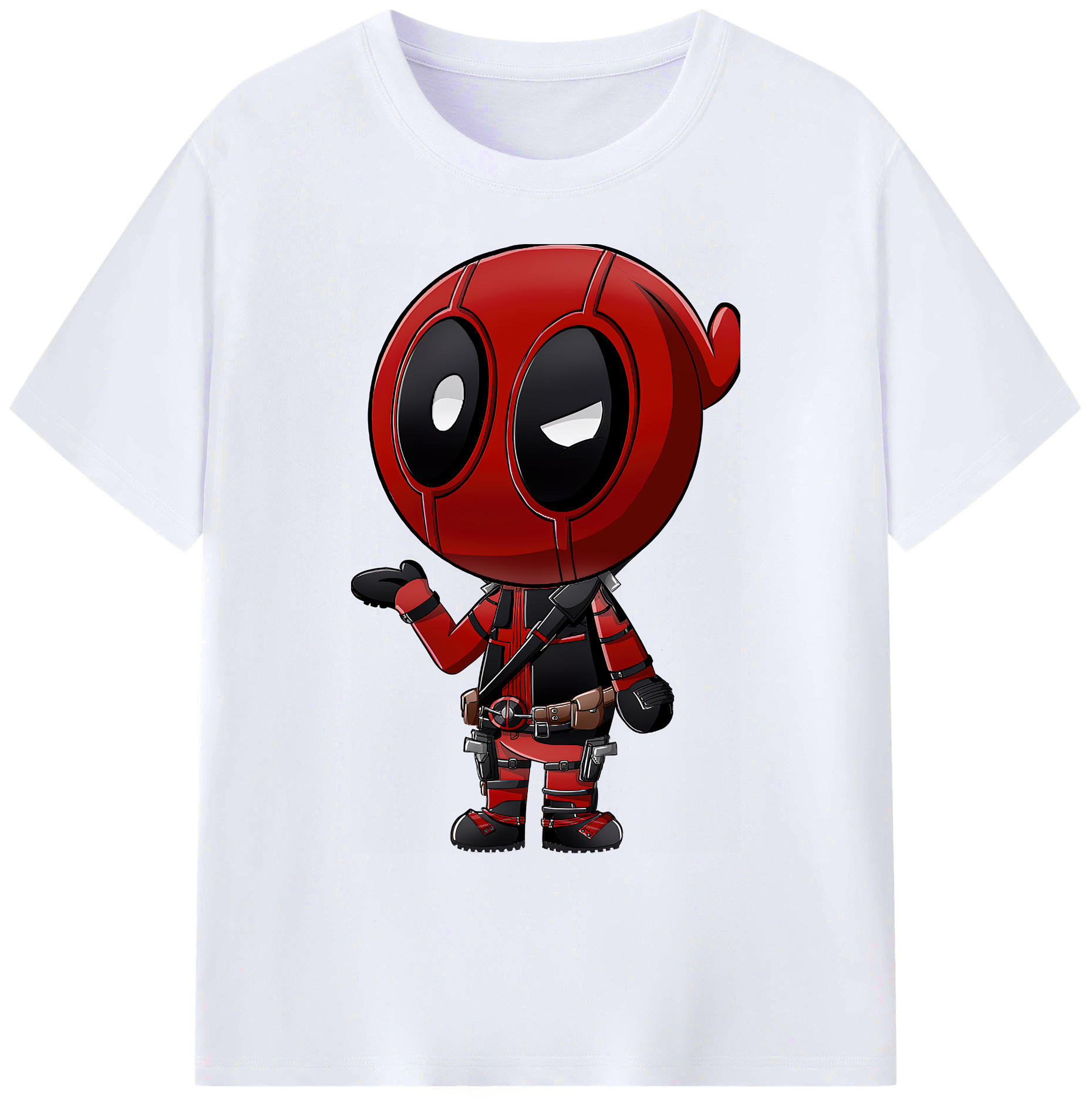 （画像用） Deadpool デッドプール 綿100％ メンズ半袖Tシャツ｜肌触りやわらか＆通気性