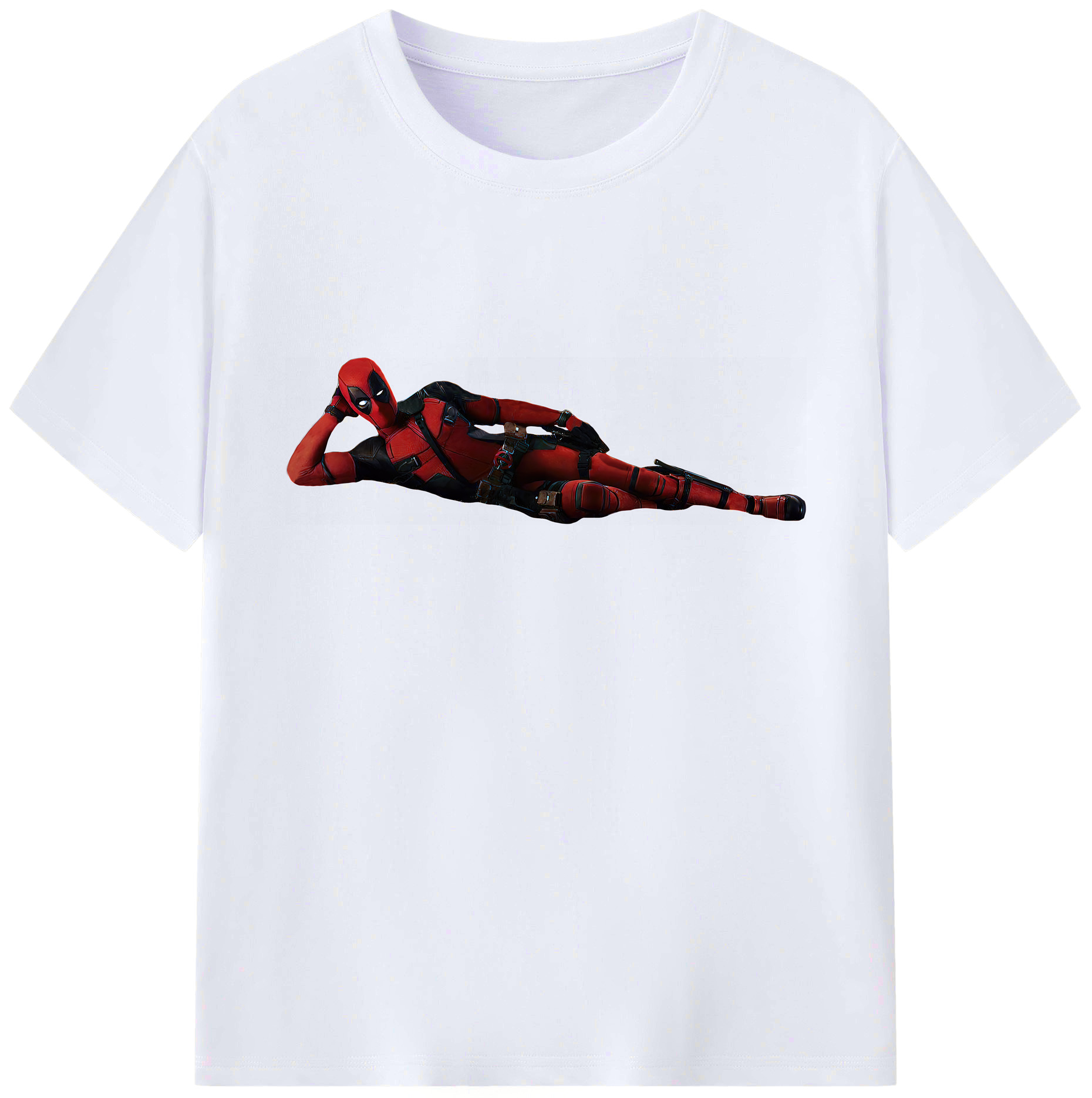 （画像用） Deadpool デッドプール 綿100％ メンズ半袖Tシャツ｜肌触りやわらか＆通気性