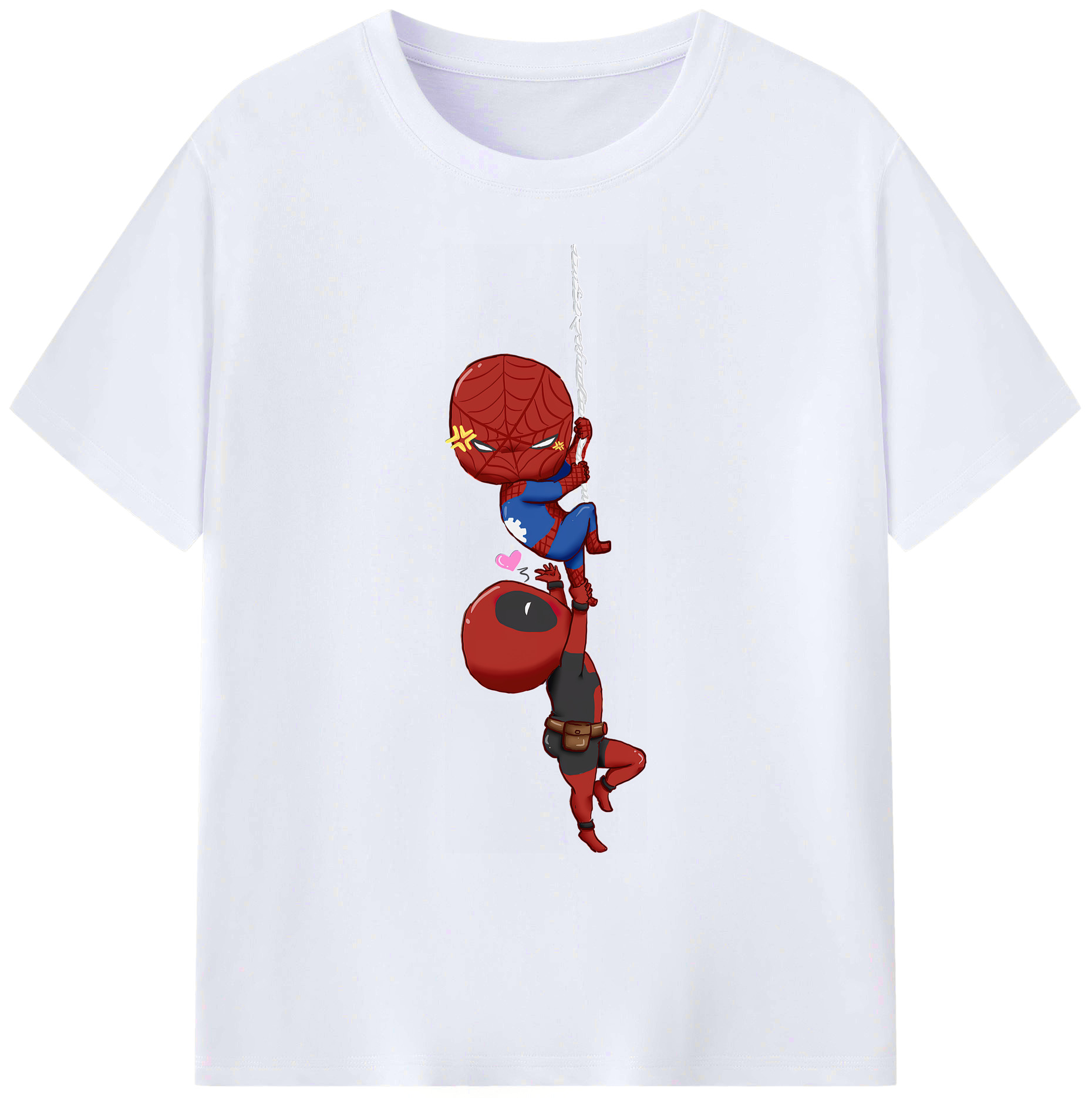 （画像用） Deadpool デッドプール 綿100％ メンズ半袖Tシャツ｜肌触りやわらか＆通気性