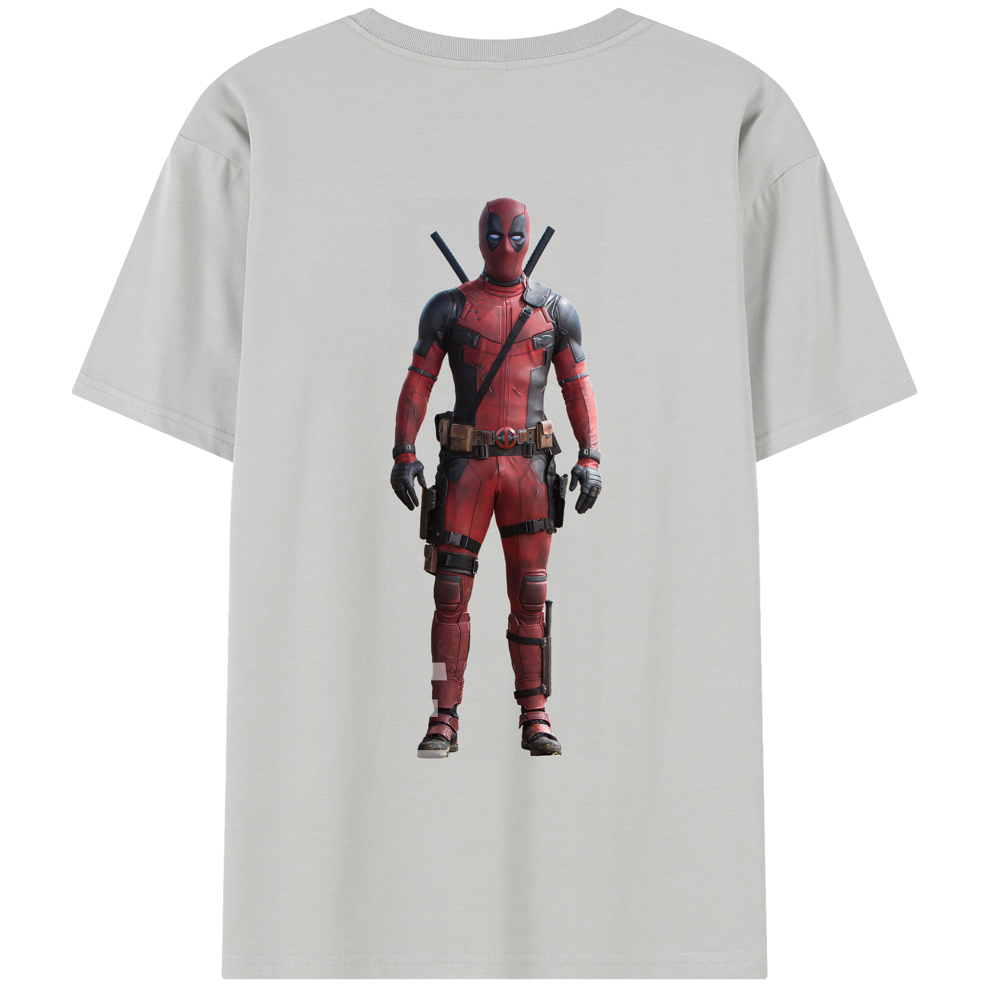 （画像用） Deadpool デッドプール レディース半袖Tシャツ(バックプリント)
