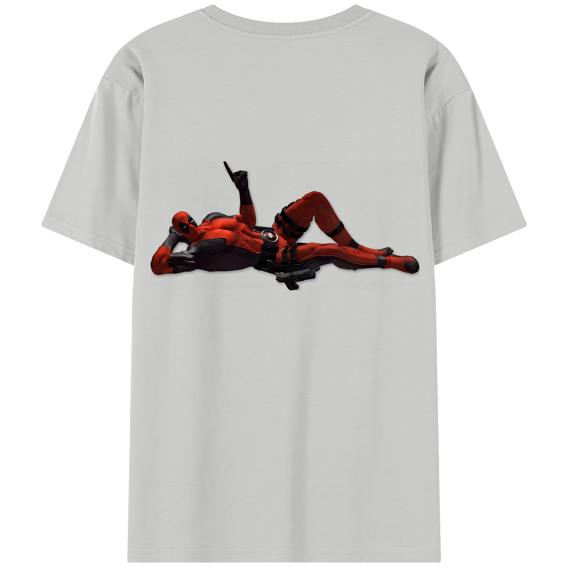 （画像用） Deadpool デッドプール レディース半袖Tシャツ(バックプリント)