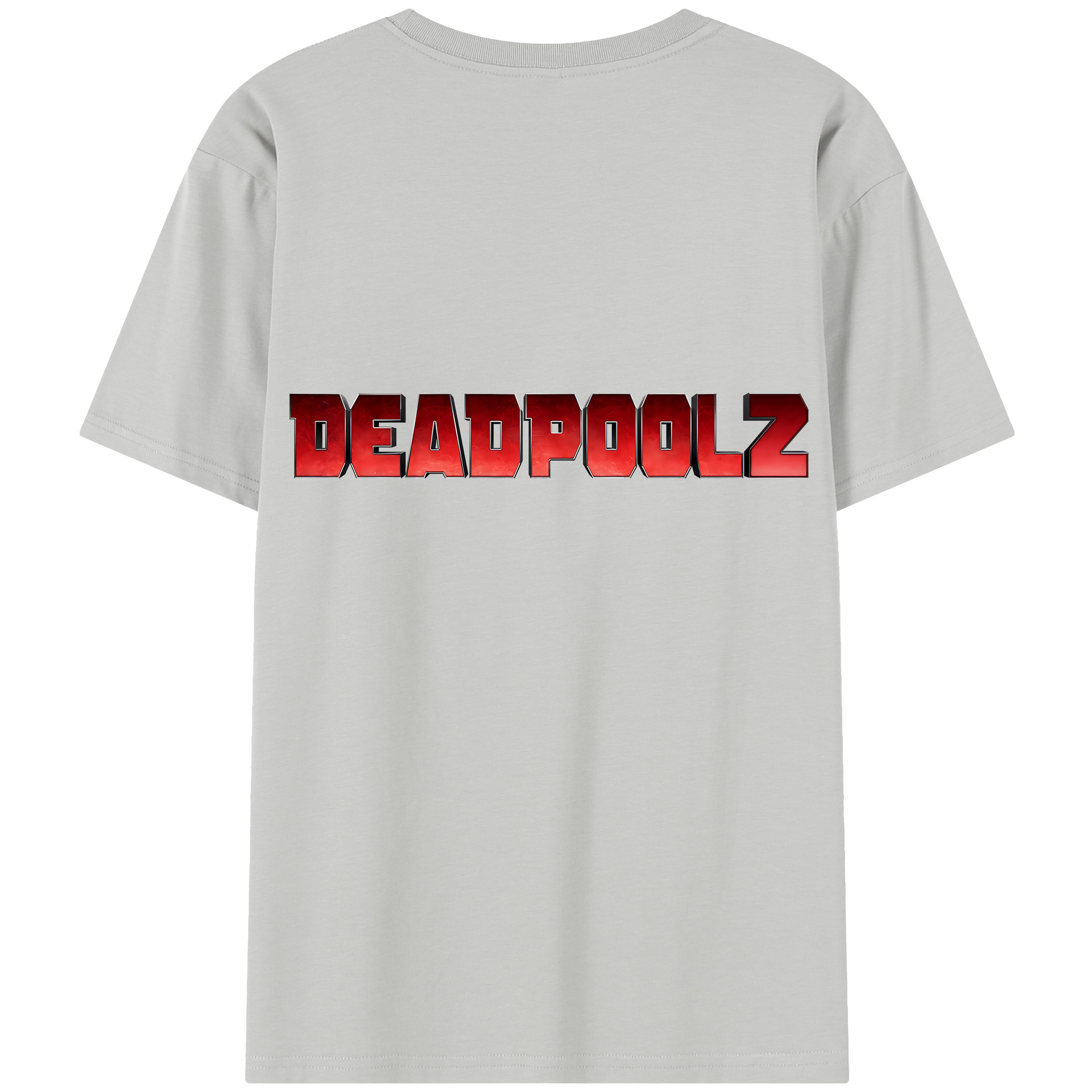 （画像用） Deadpool デッドプール レディース半袖Tシャツ(バックプリント)