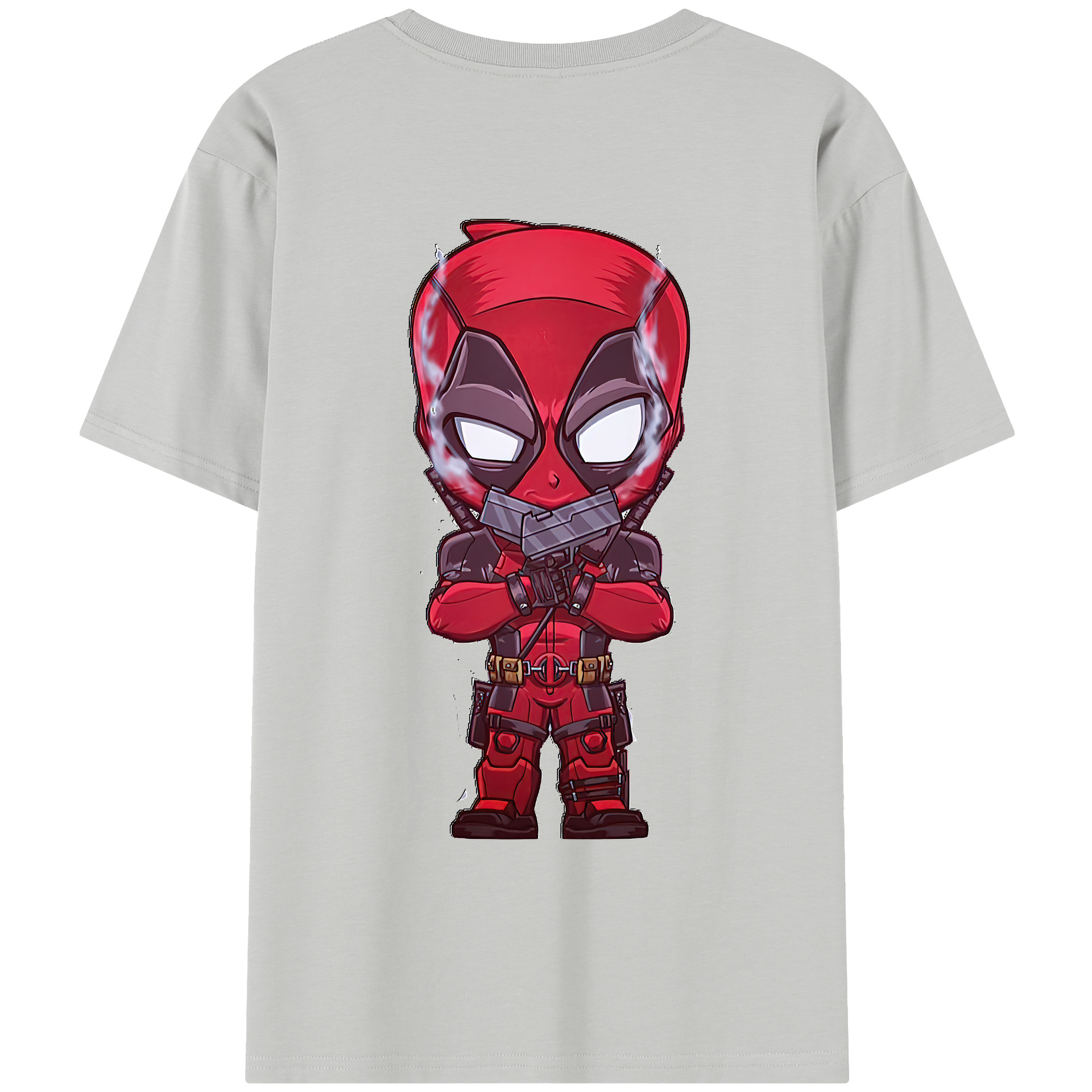 （画像用） Deadpool デッドプール レディース半袖Tシャツ(バックプリント)
