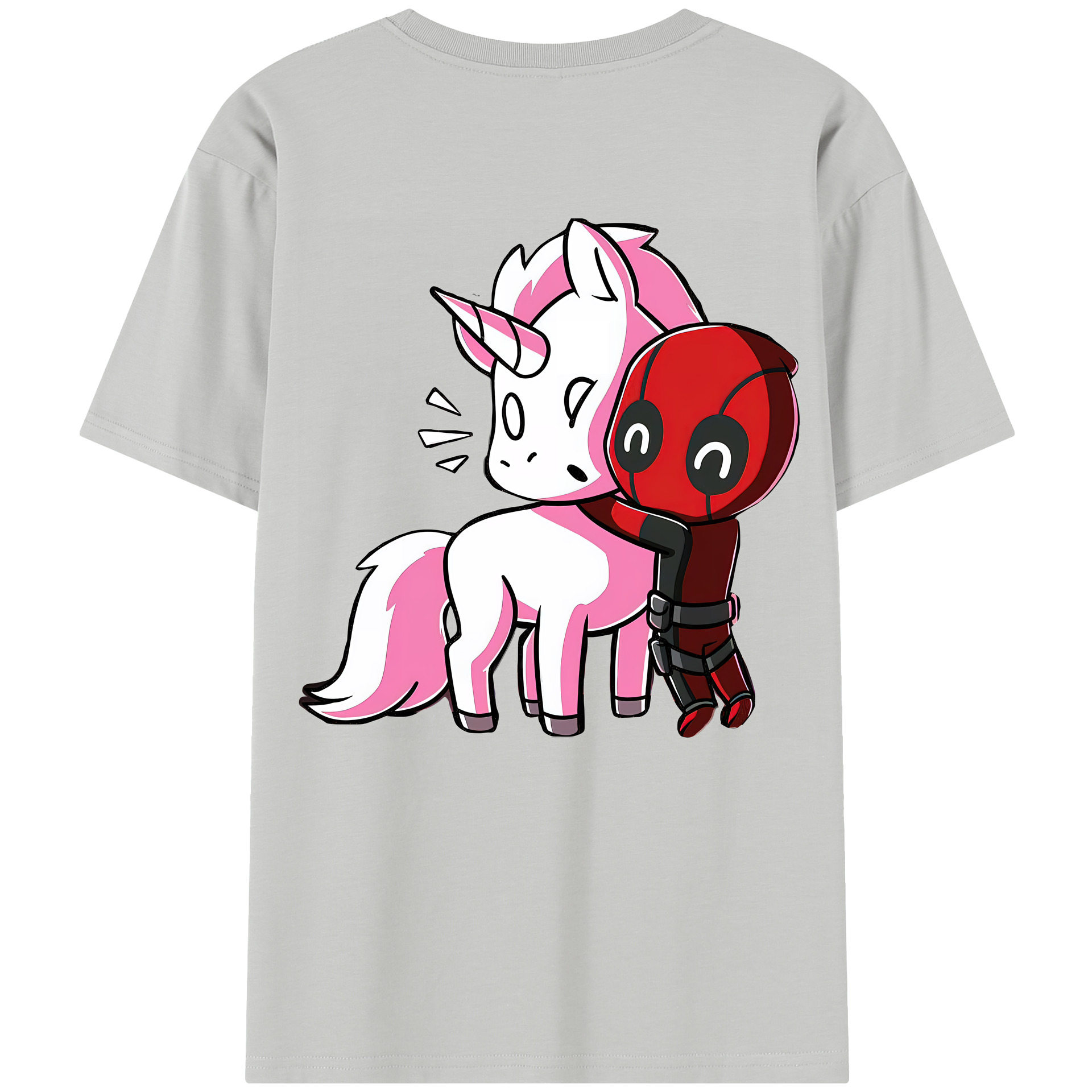 （画像用） Deadpool デッドプール レディース半袖Tシャツ(バックプリント)