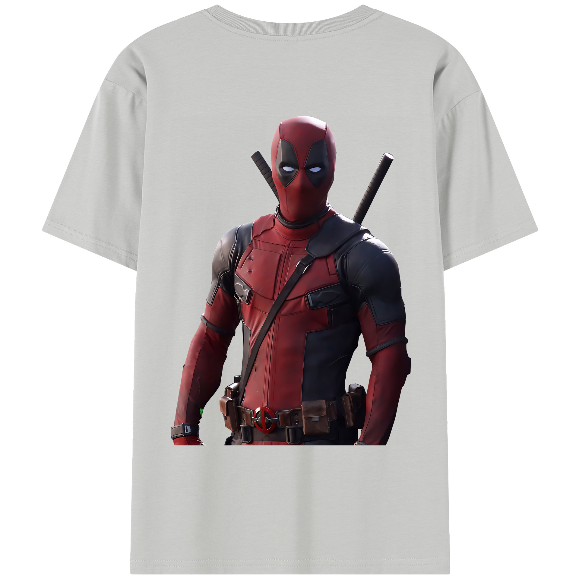 （画像用） Deadpool デッドプール レディース半袖Tシャツ(バックプリント)