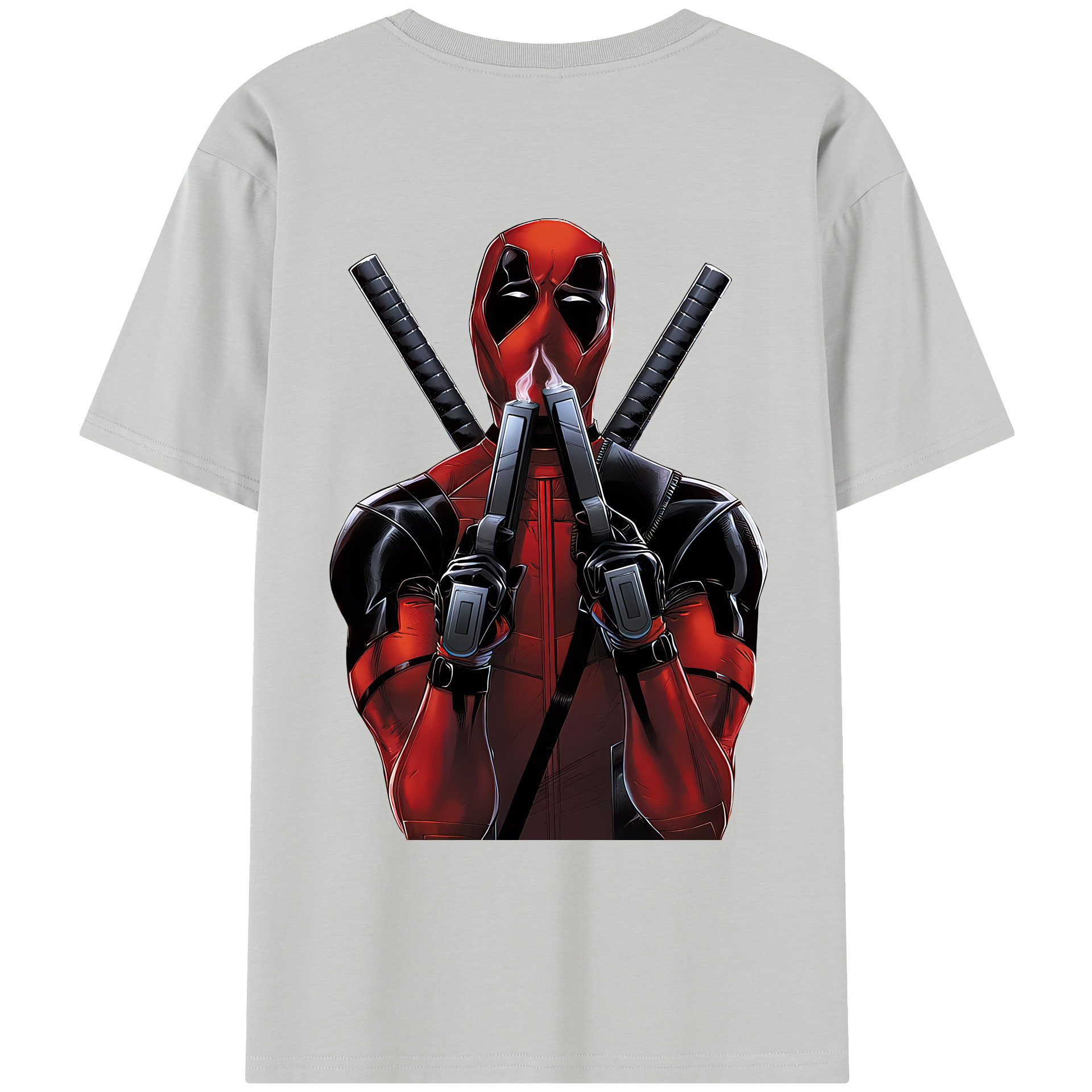 （画像用） Deadpool デッドプール レディース半袖Tシャツ(バックプリント)