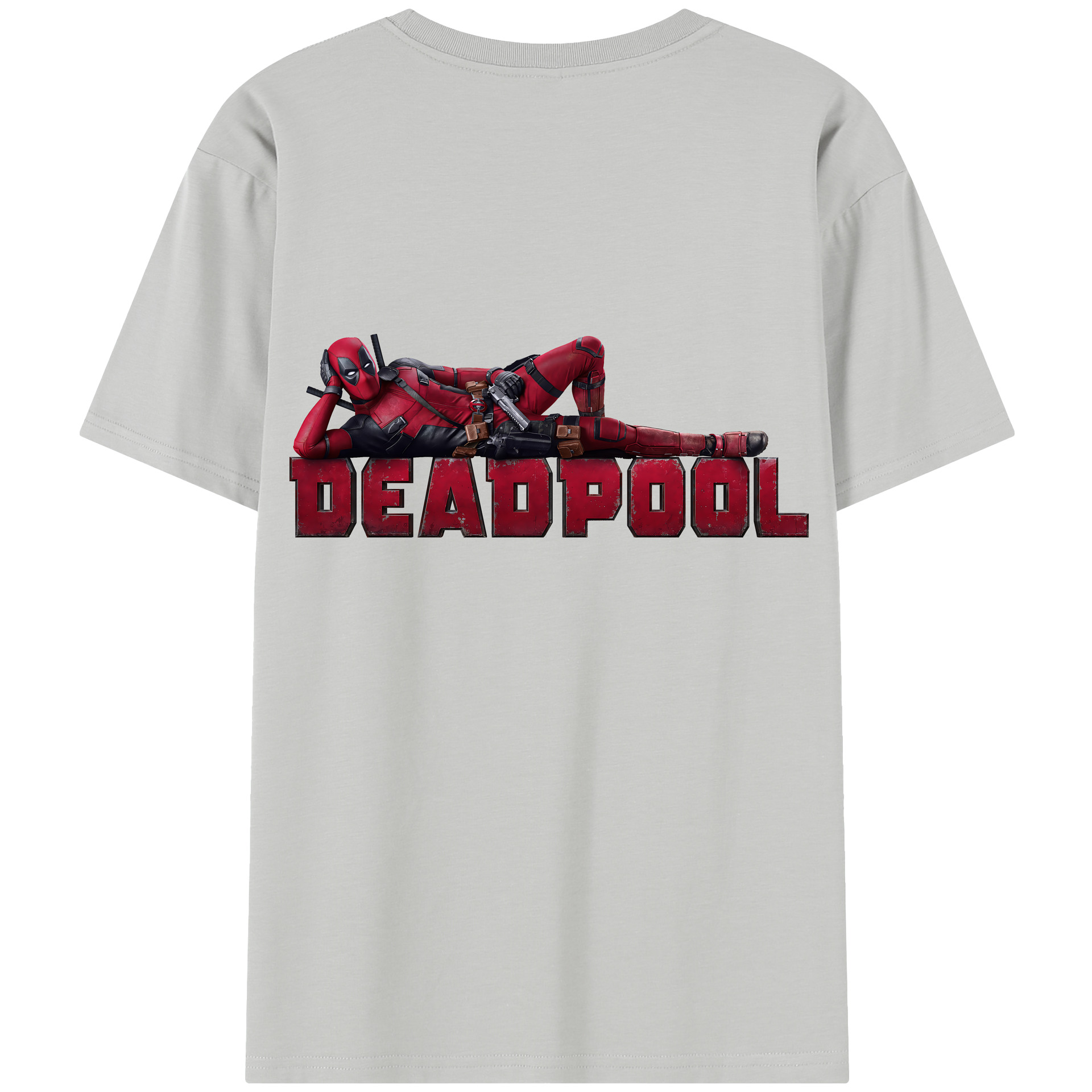 （画像用） Deadpool デッドプール レディース半袖Tシャツ(バックプリント)