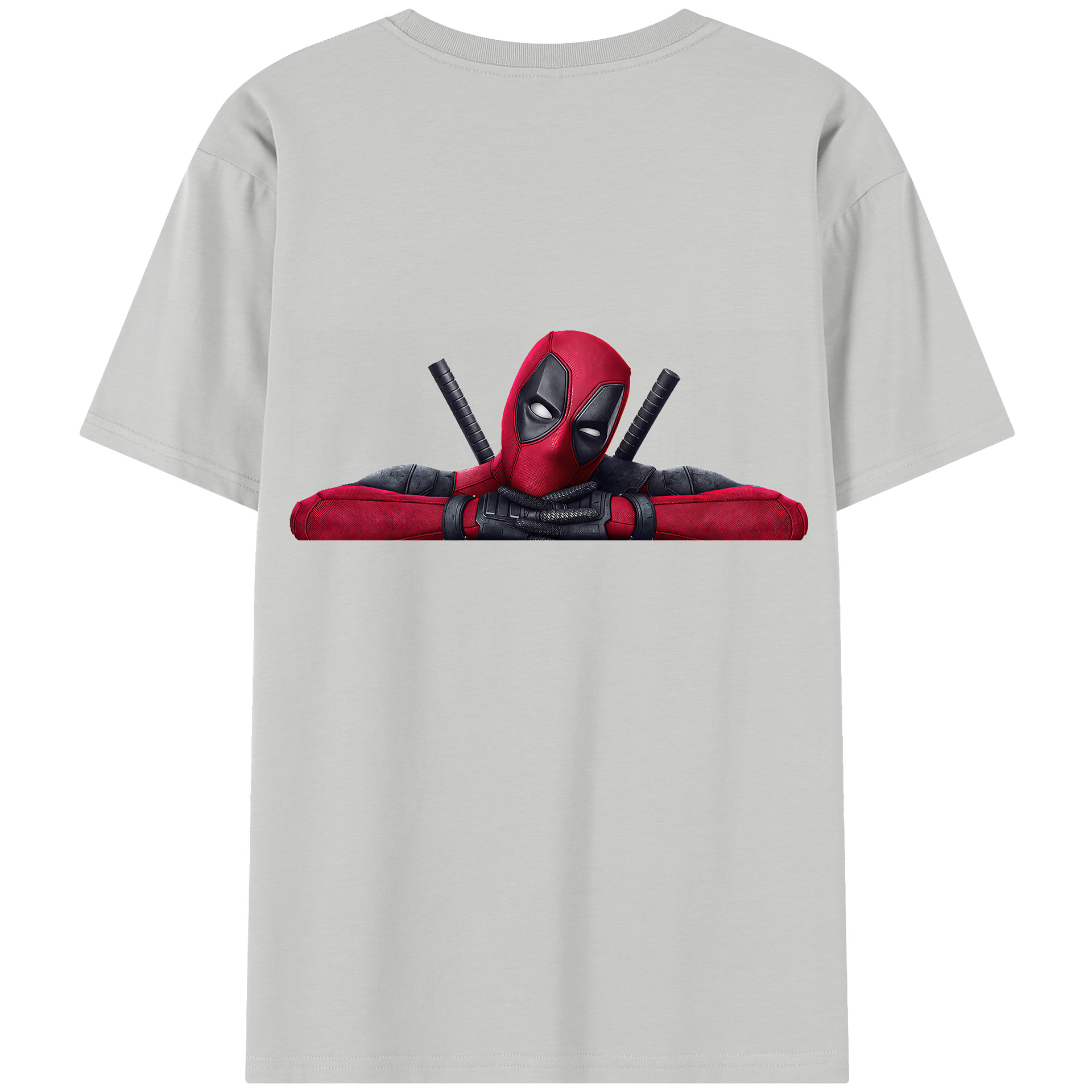 （画像用） Deadpool デッドプール レディース半袖Tシャツ(バックプリント)