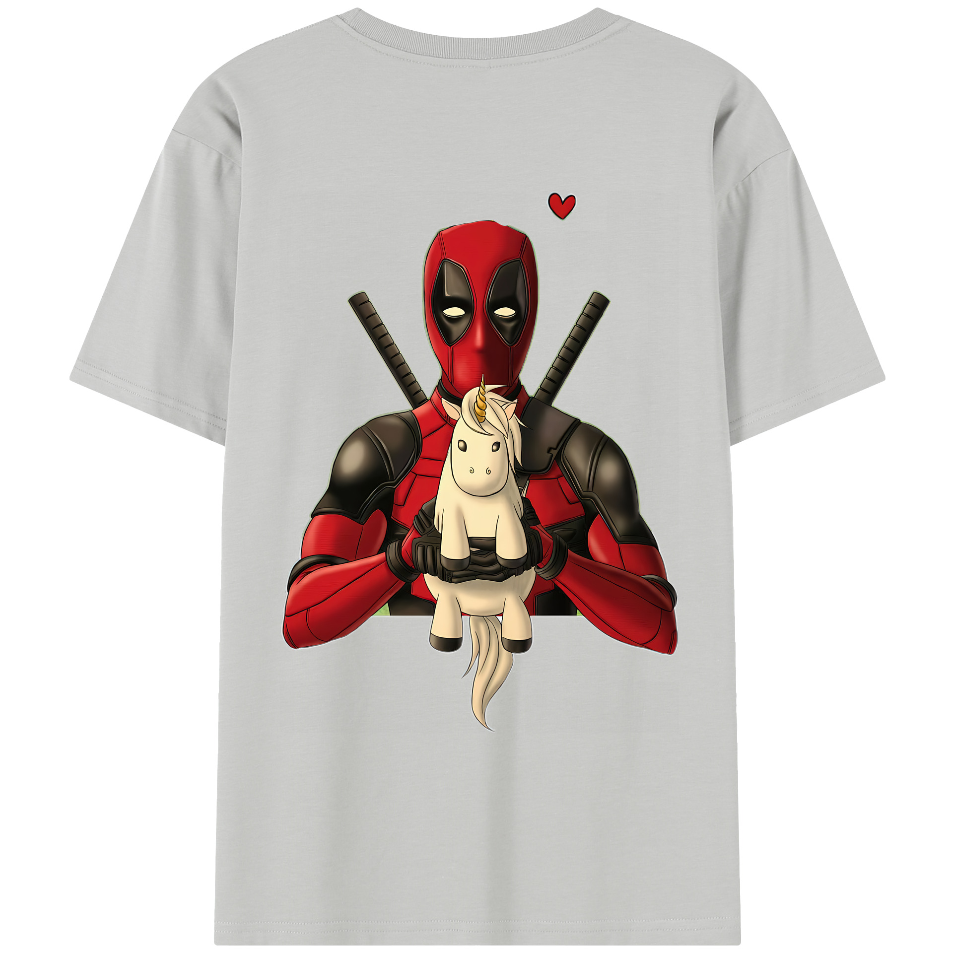 （画像用） Deadpool デッドプール レディース半袖Tシャツ(バックプリント)