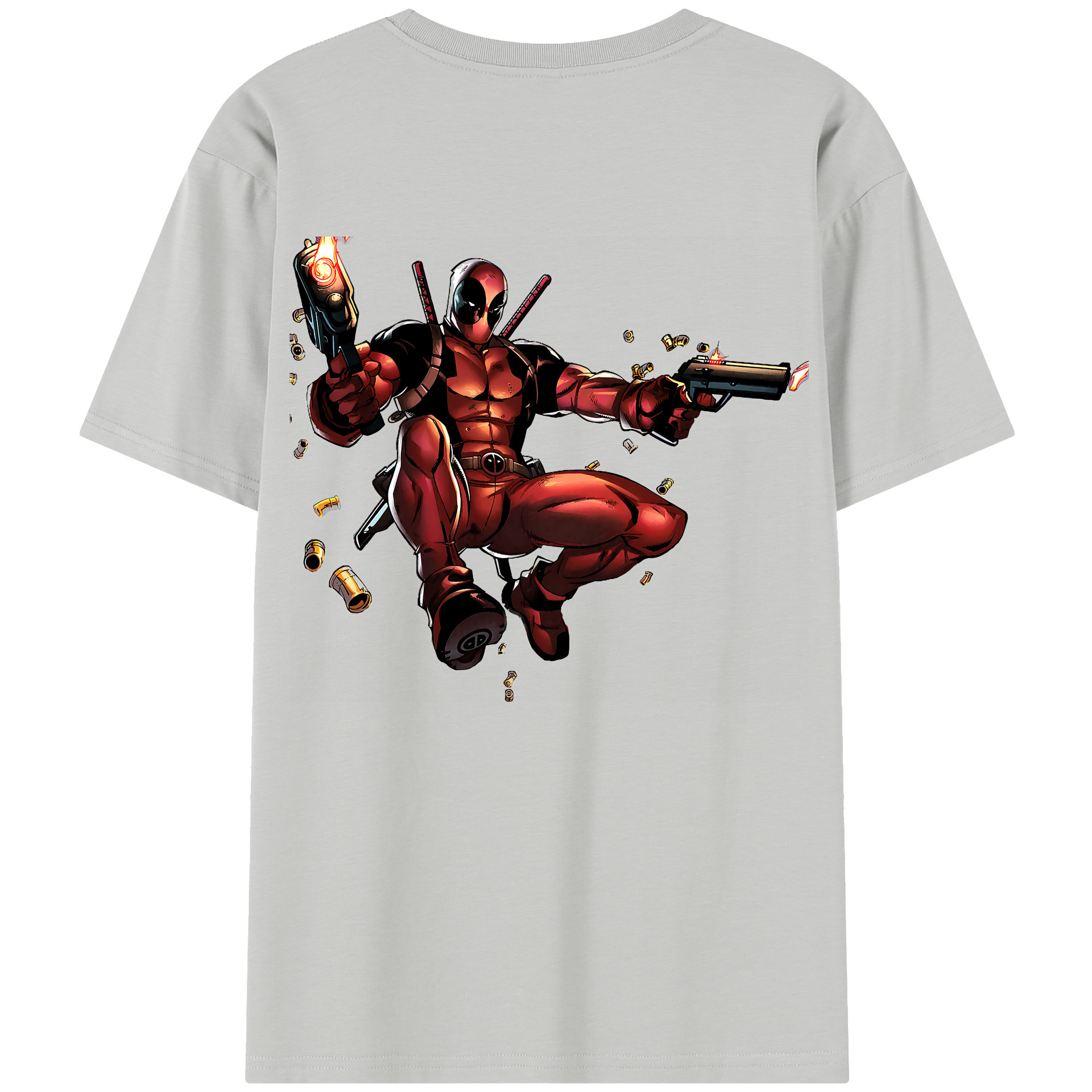 （画像用） Deadpool デッドプール レディース半袖Tシャツ(バックプリント)