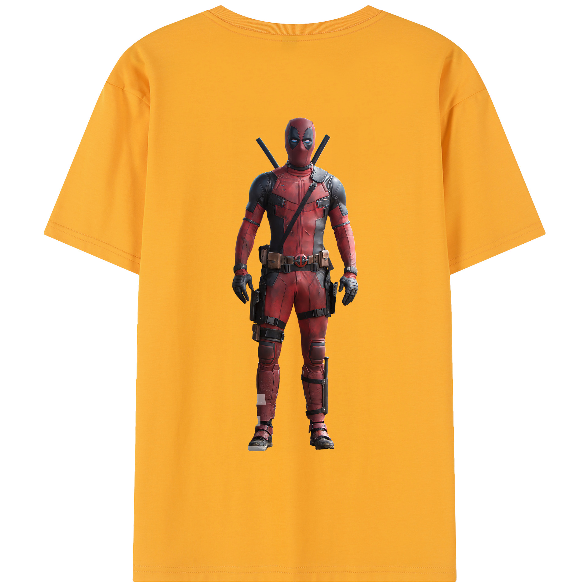 （画像用） Deadpool デッドプール レディース半袖Tシャツ(バックプリント)
