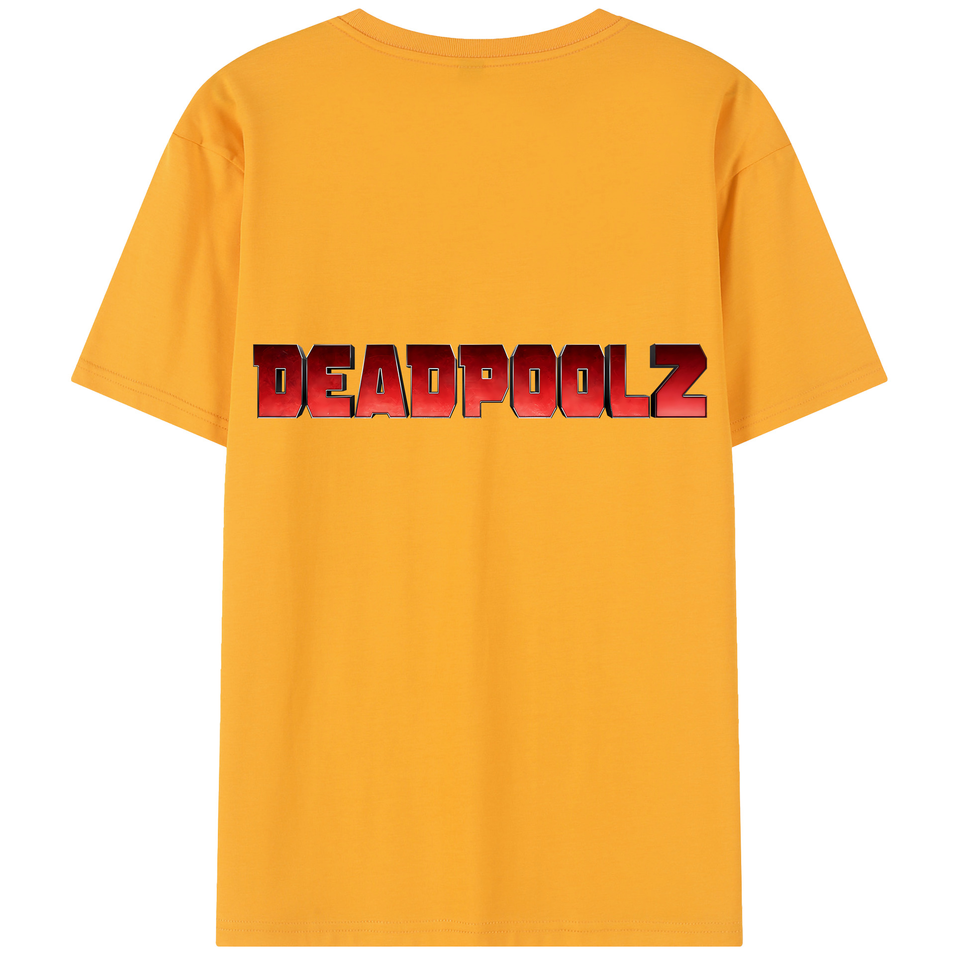 （画像用） Deadpool デッドプール レディース半袖Tシャツ(バックプリント)