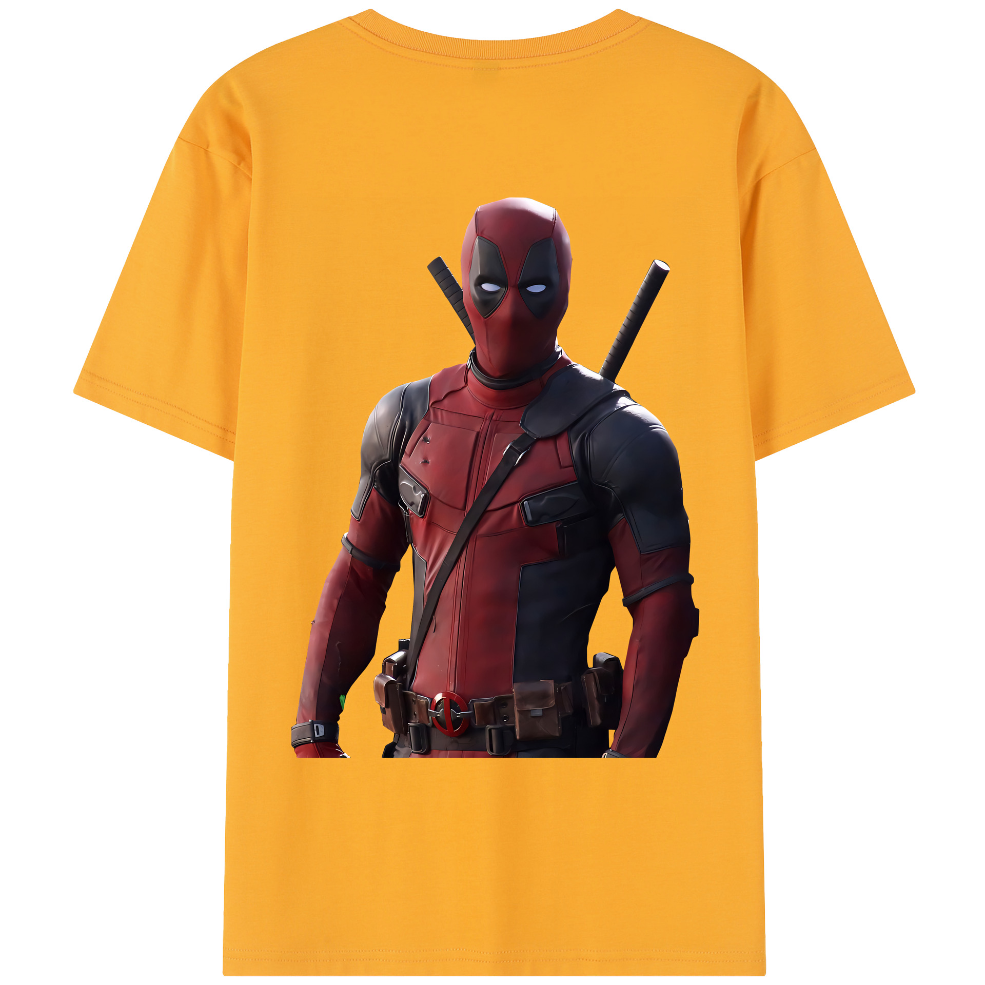 （画像用） Deadpool デッドプール レディース半袖Tシャツ(バックプリント)