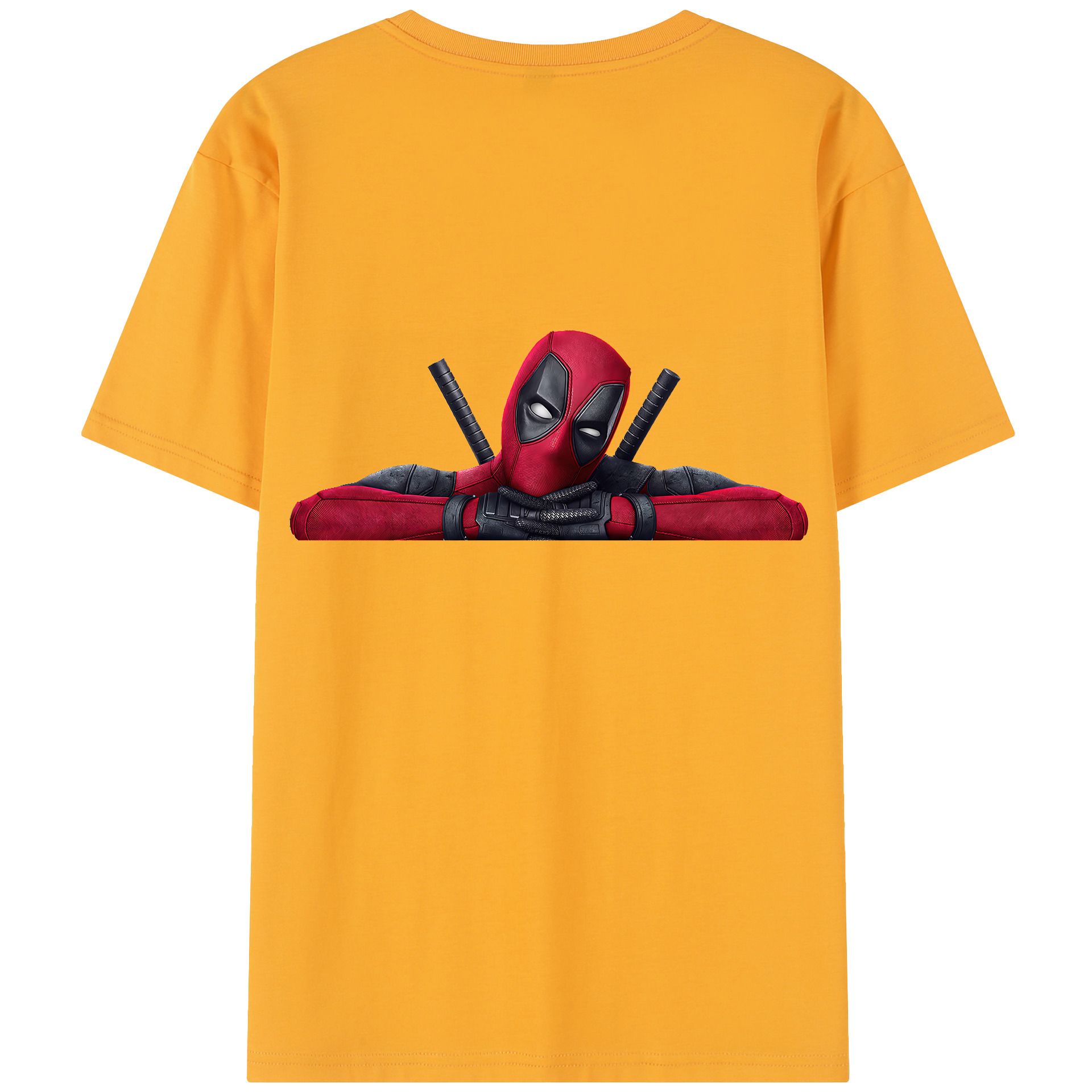 （画像用） Deadpool デッドプール レディース半袖Tシャツ(バックプリント)