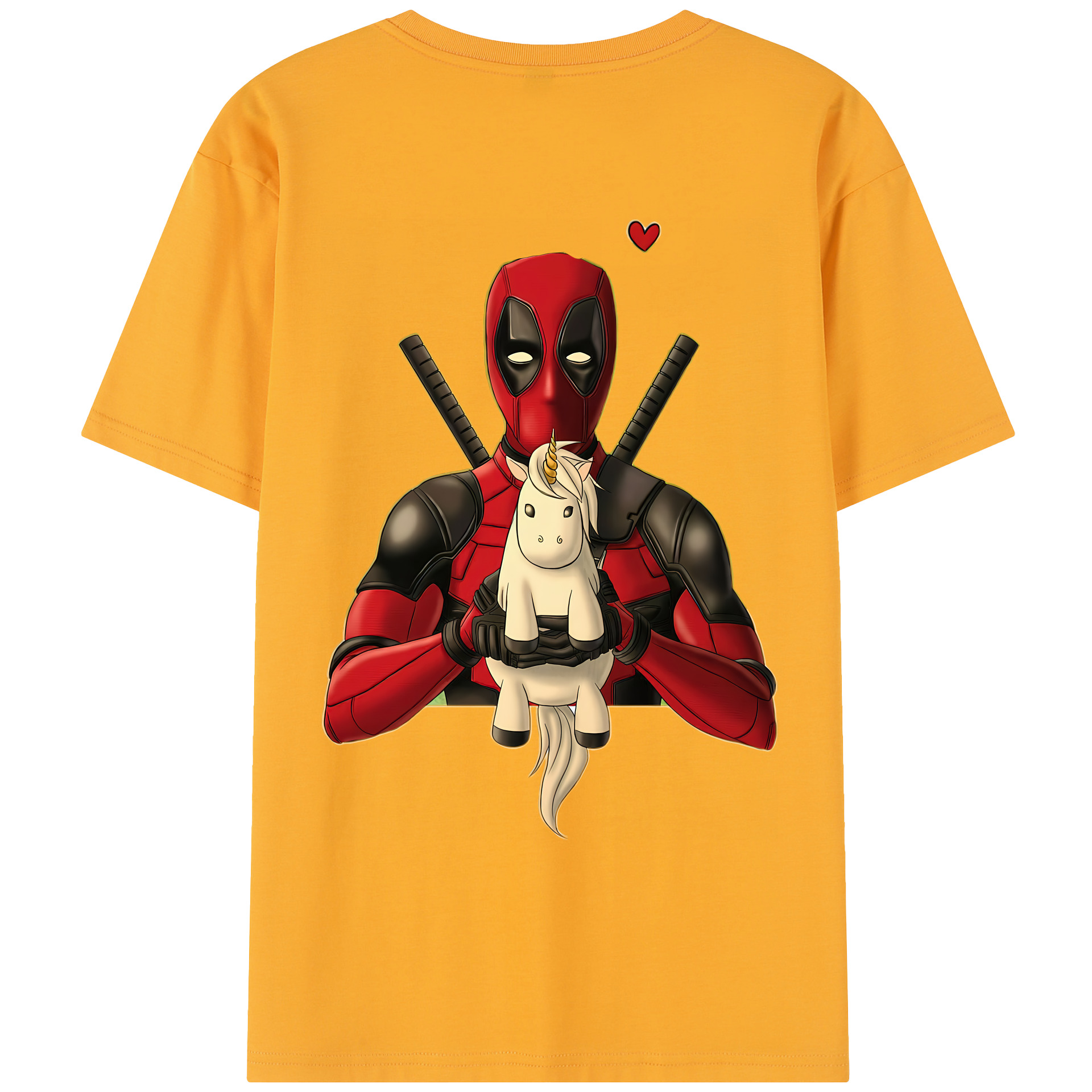 （画像用） Deadpool デッドプール レディース半袖Tシャツ(バックプリント)