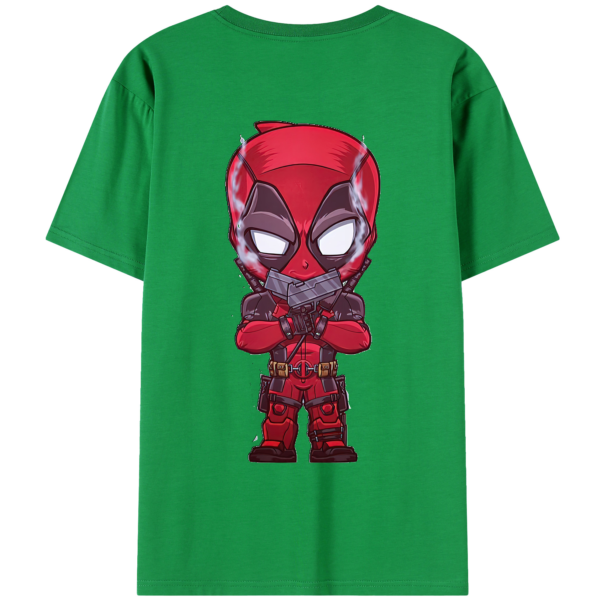 （画像用） Deadpool デッドプール レディース半袖Tシャツ(バックプリント)