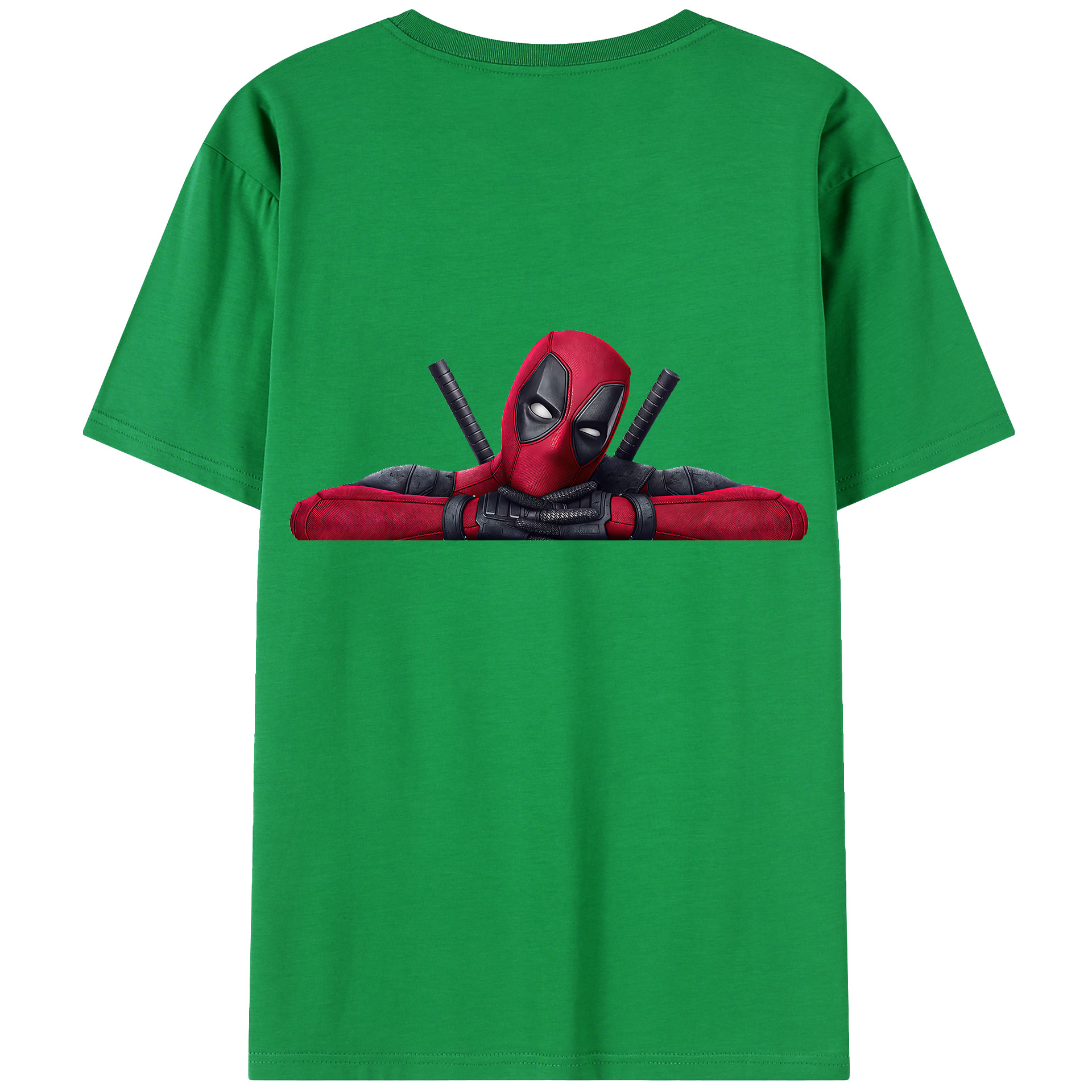 （画像用） Deadpool デッドプール レディース半袖Tシャツ(バックプリント)