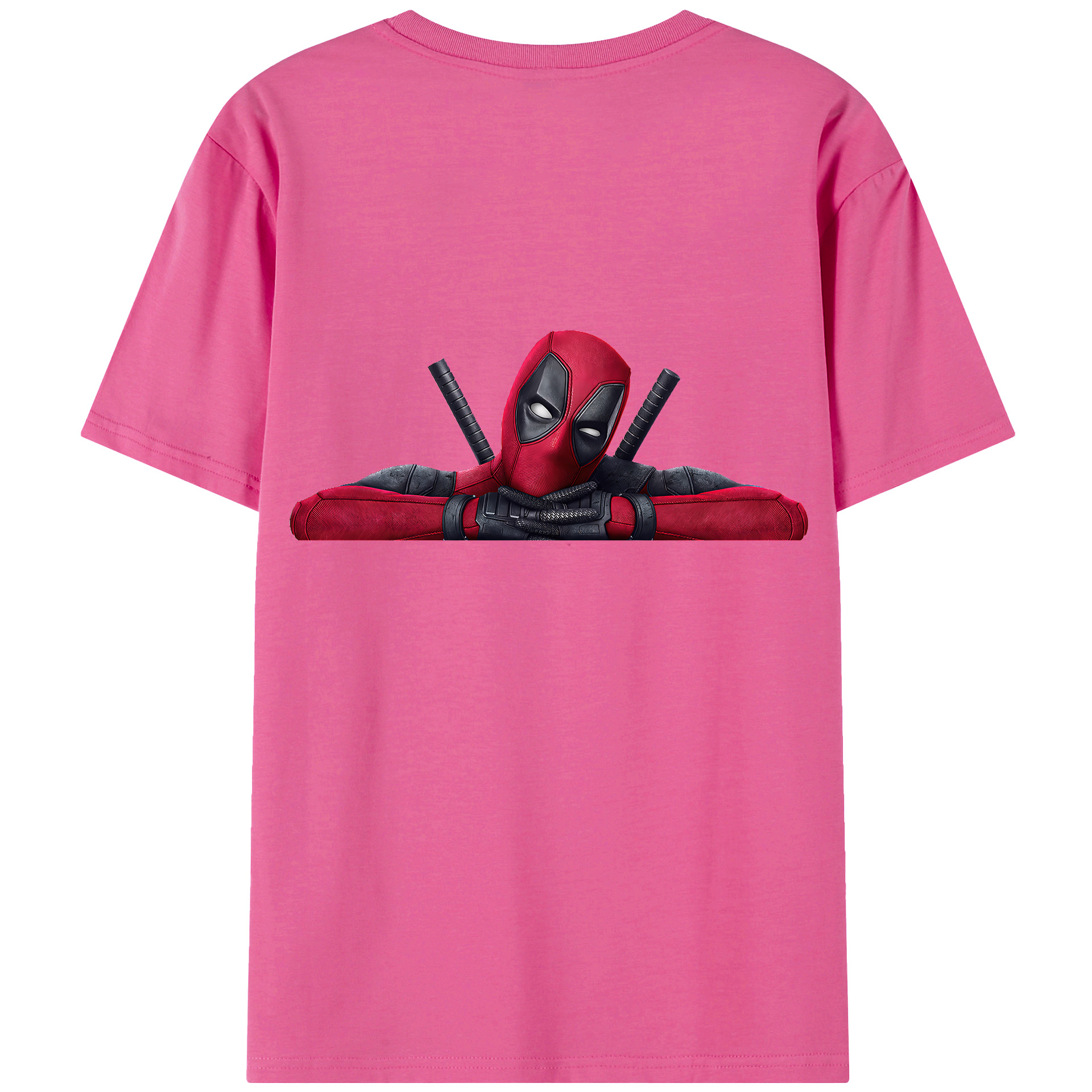 （画像用） Deadpool デッドプール レディース半袖Tシャツ(バックプリント)